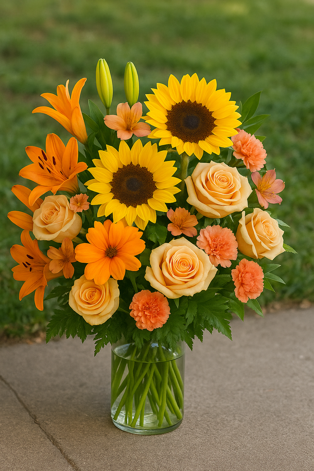  Seasonal Deluxe Bouquet – Large Handcrafted Arrangement