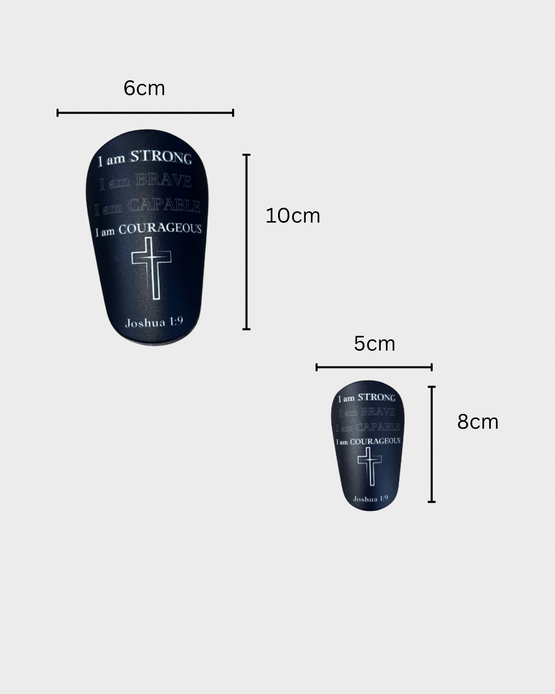 Joshua 1:9 Mini Shinguards 