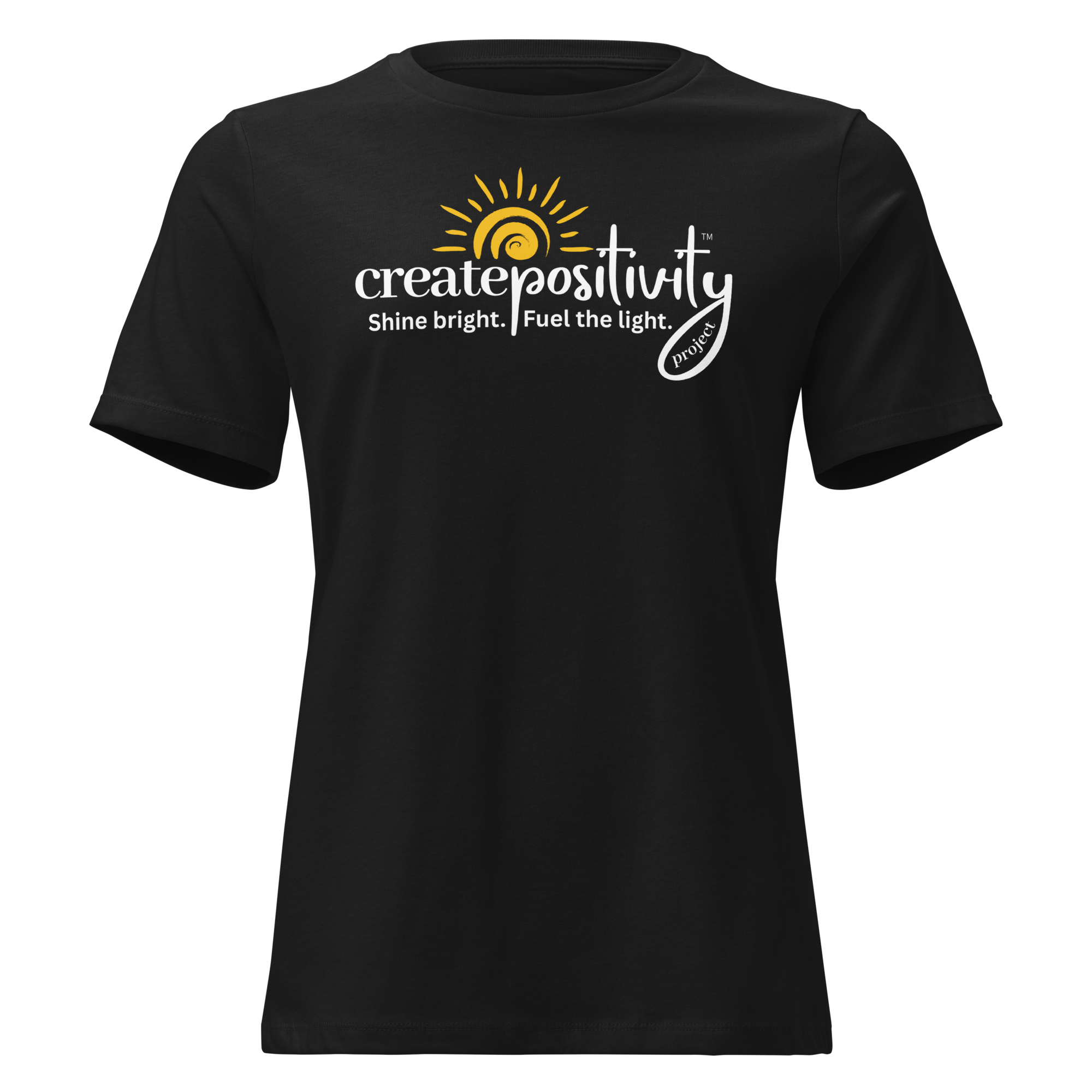 Create Positivity Project T-shirt - Unisex or Women's Cut