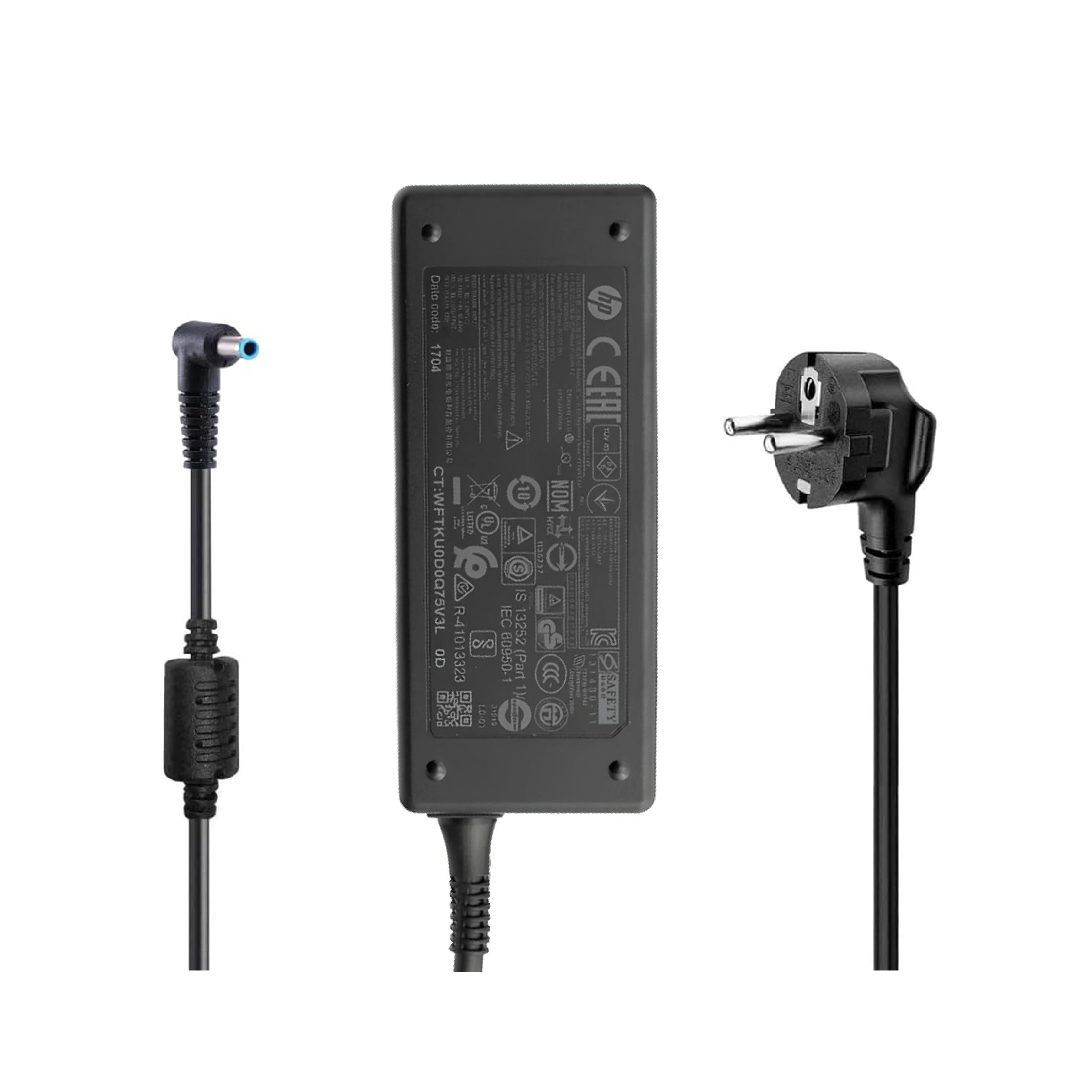 Chargeur HP Original – Connecteur Tête Bleue