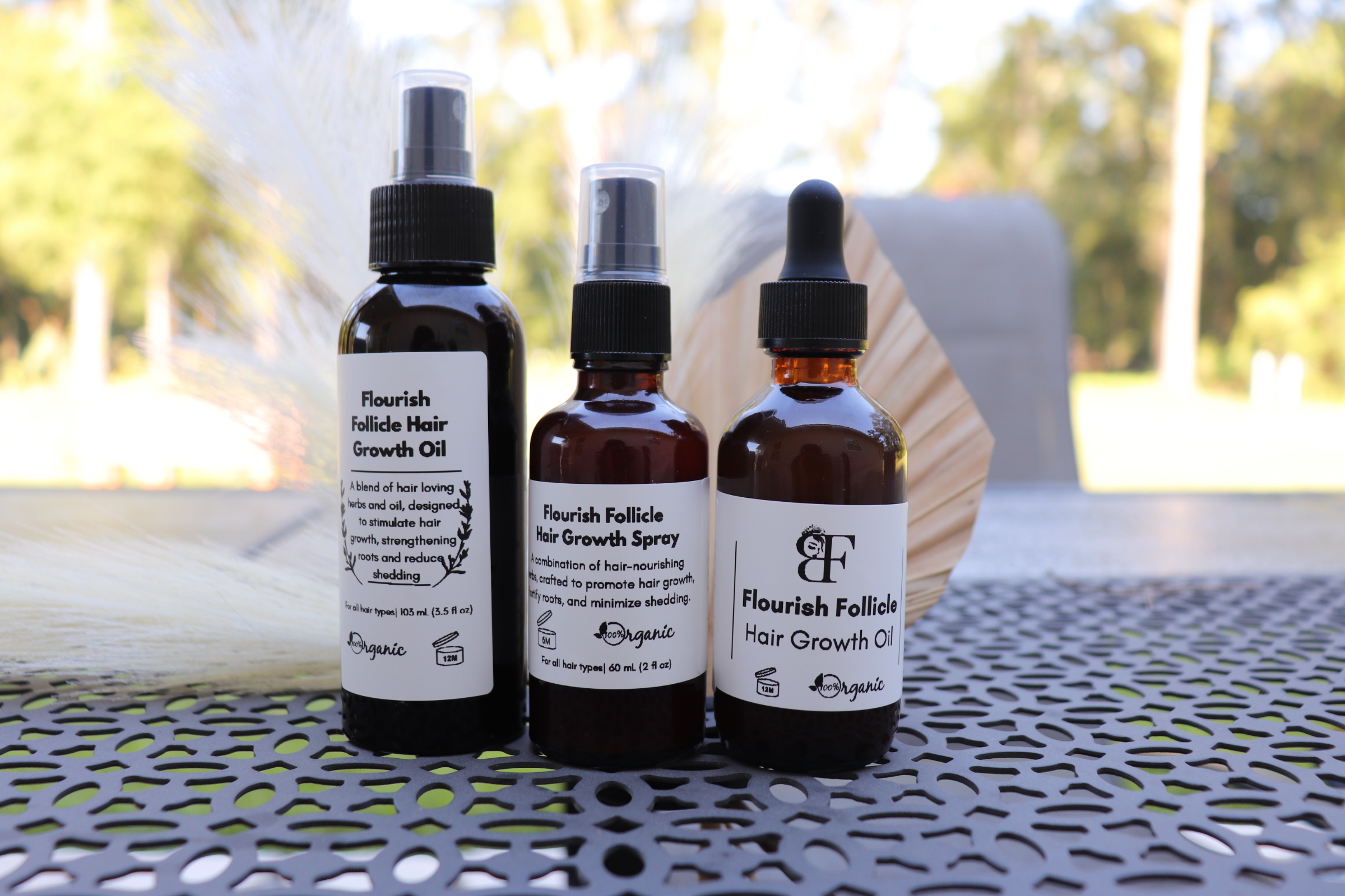 Flourish Follicle Hair Growth Oil & Spray
