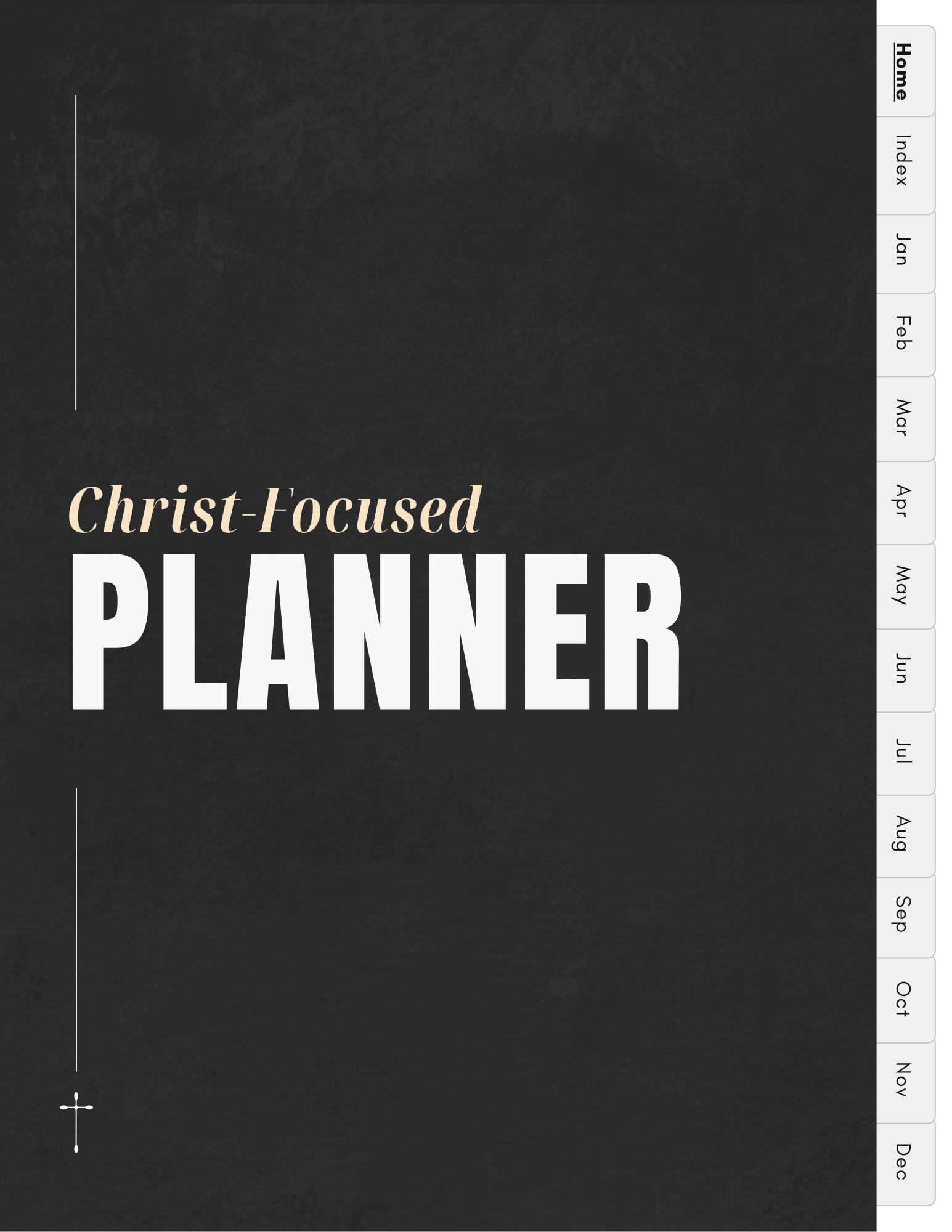 Christ-Focused Digital Planner (Black)