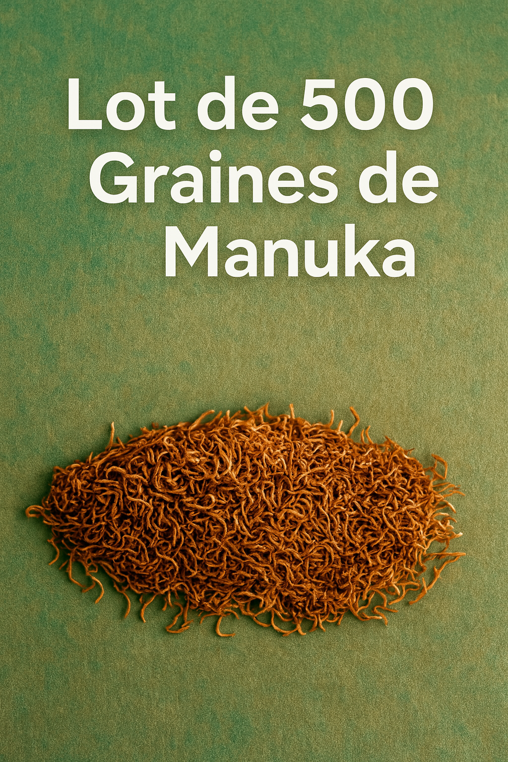 🍃 500 Graines de Manuka Blanc Authentique (Leptospermum scoparium) – Plantez, Protégez les Abeilles et Gagnez ! 🌿