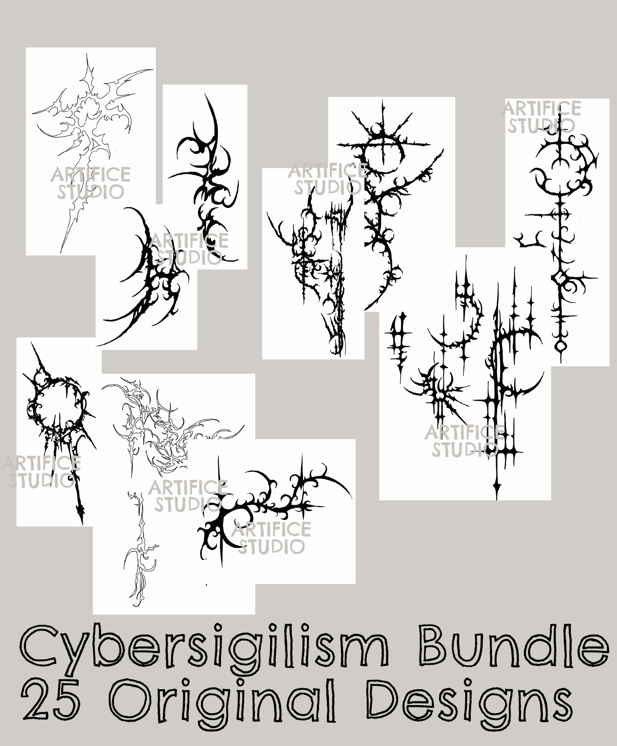 Cybersigilism Bundle — 25 Original Designs