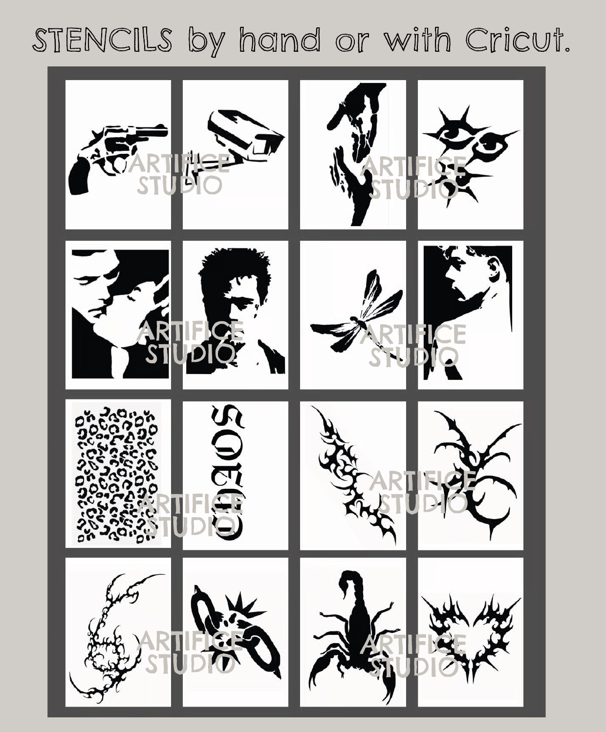 Ultimate Stencil Bundle – 50 Premium Cut Files