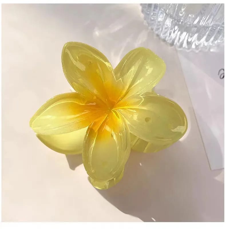 Pinza para el cabello  floral 