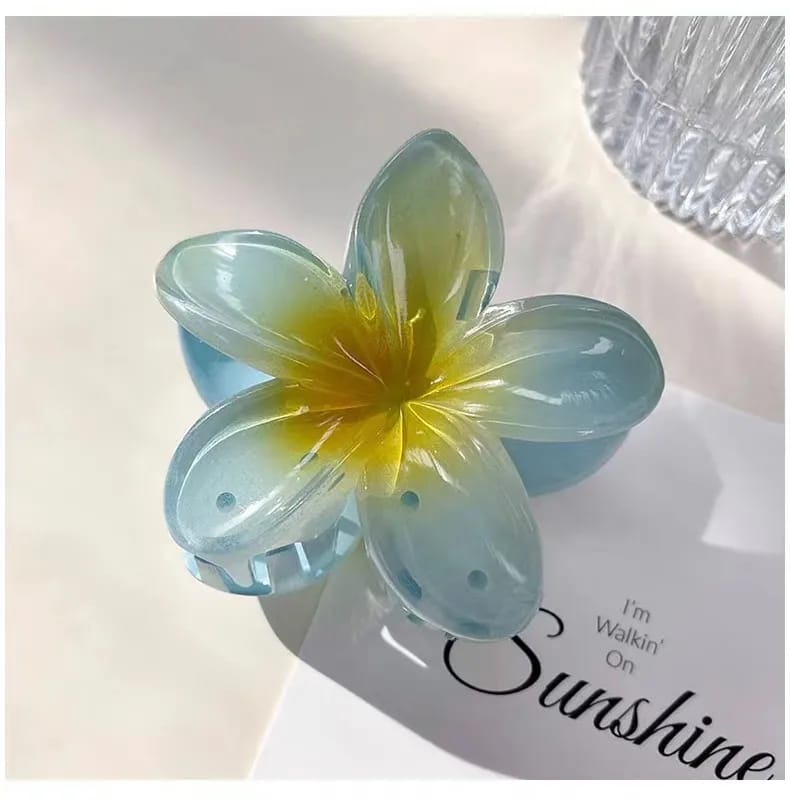 Pinza para el cabello  floral 