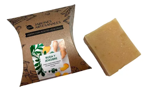 Jabón Artesanal de Ruda y Jengibre