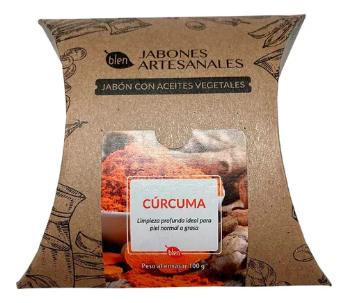 Jabón Artesanal de Cúrcuma