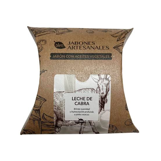 Jabón artesanal de leche de cabra