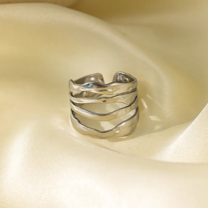 Anillo de plata ajustable