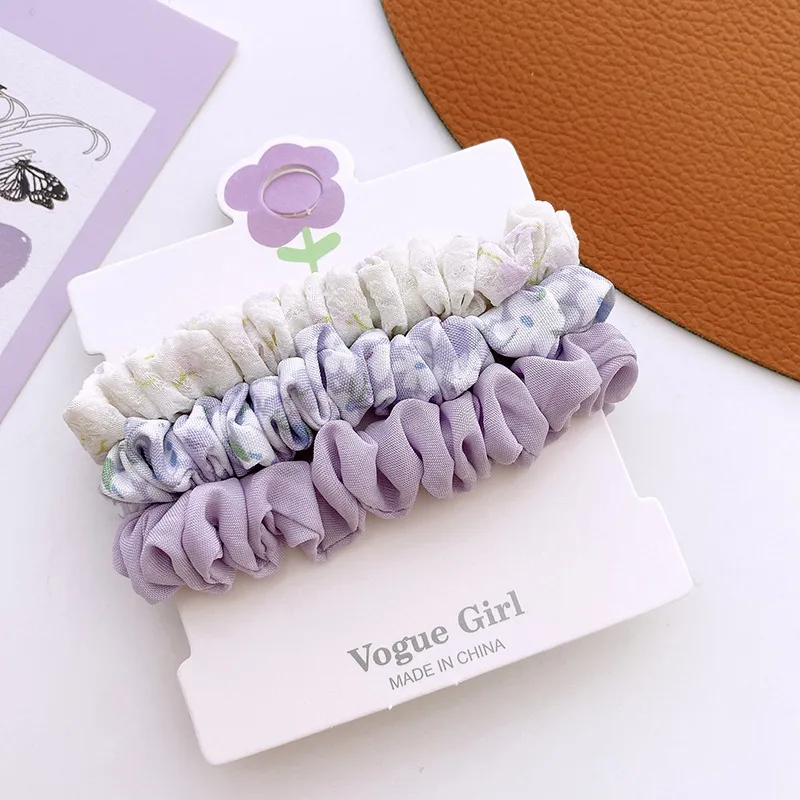 Set de ligas para el cabello