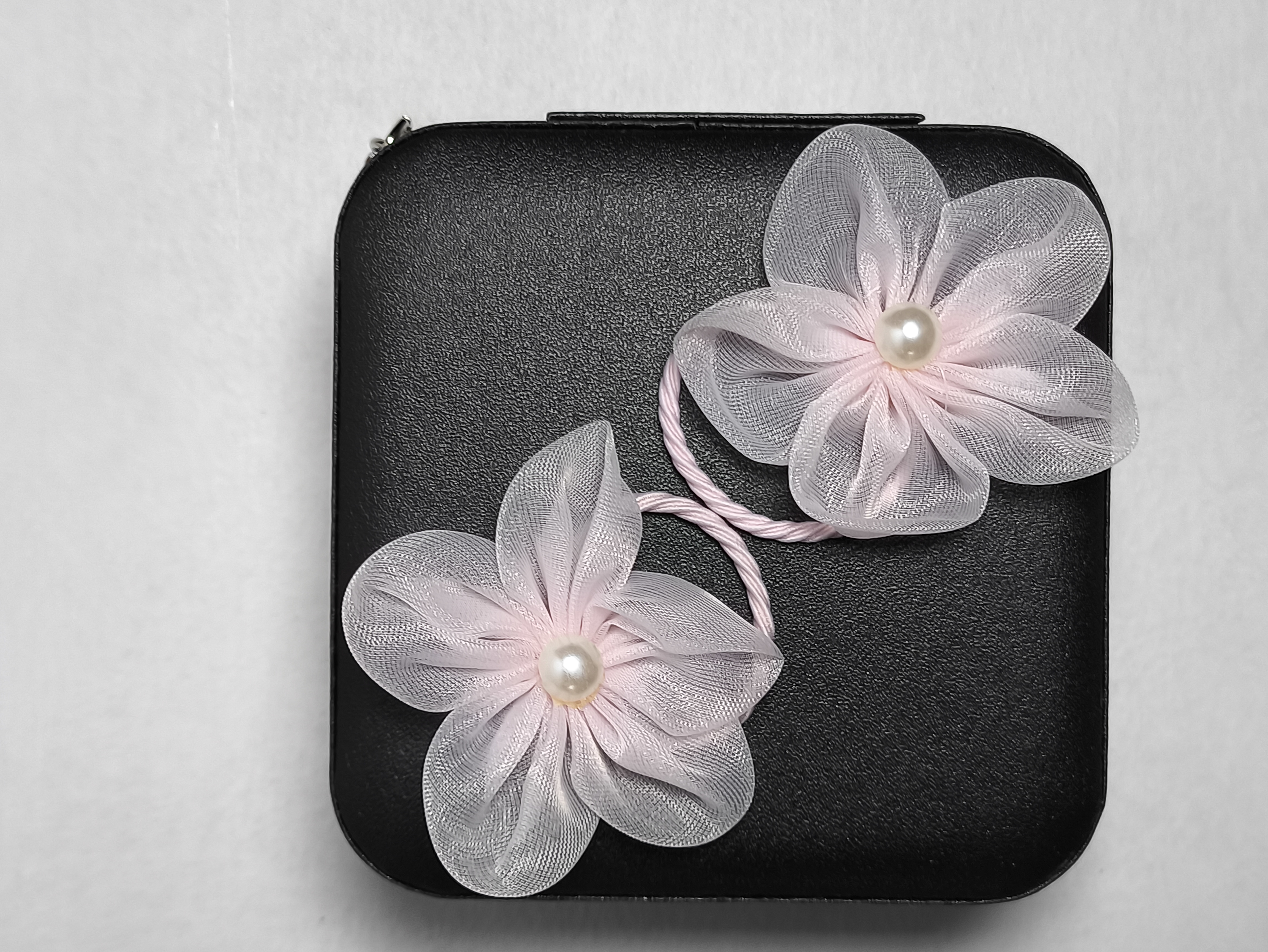 Flores decorativas de tela