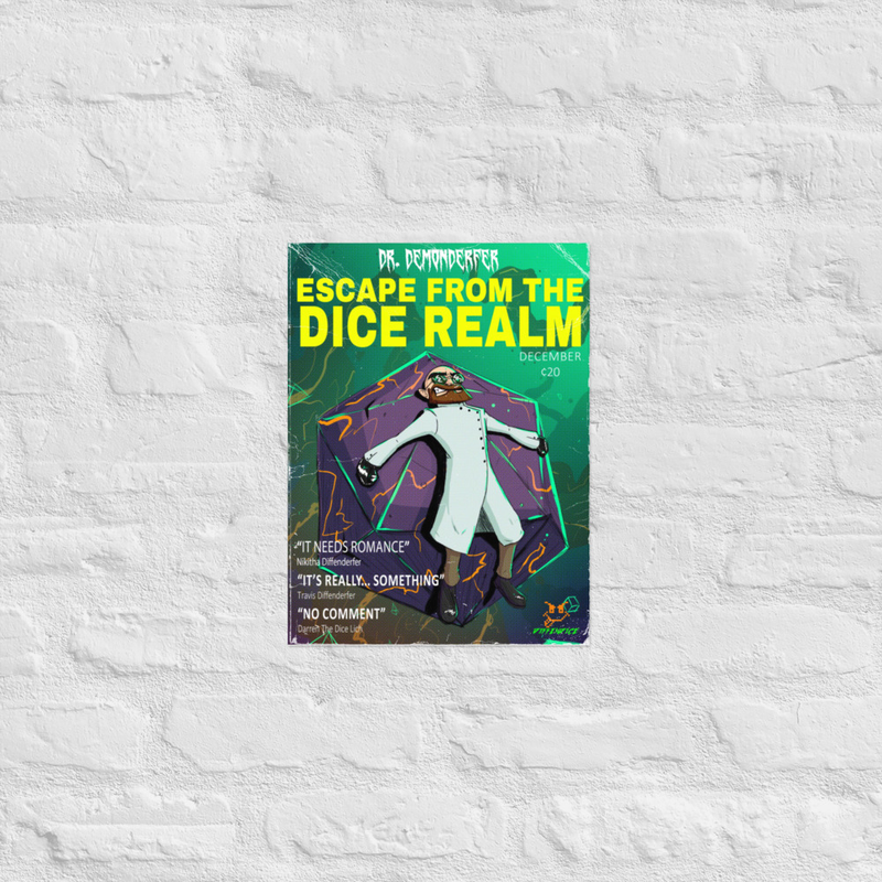 Escape From The Dice Realm Poster