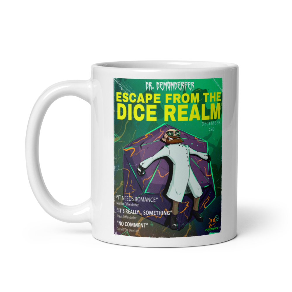 Escape From The Dice Realm Mug
