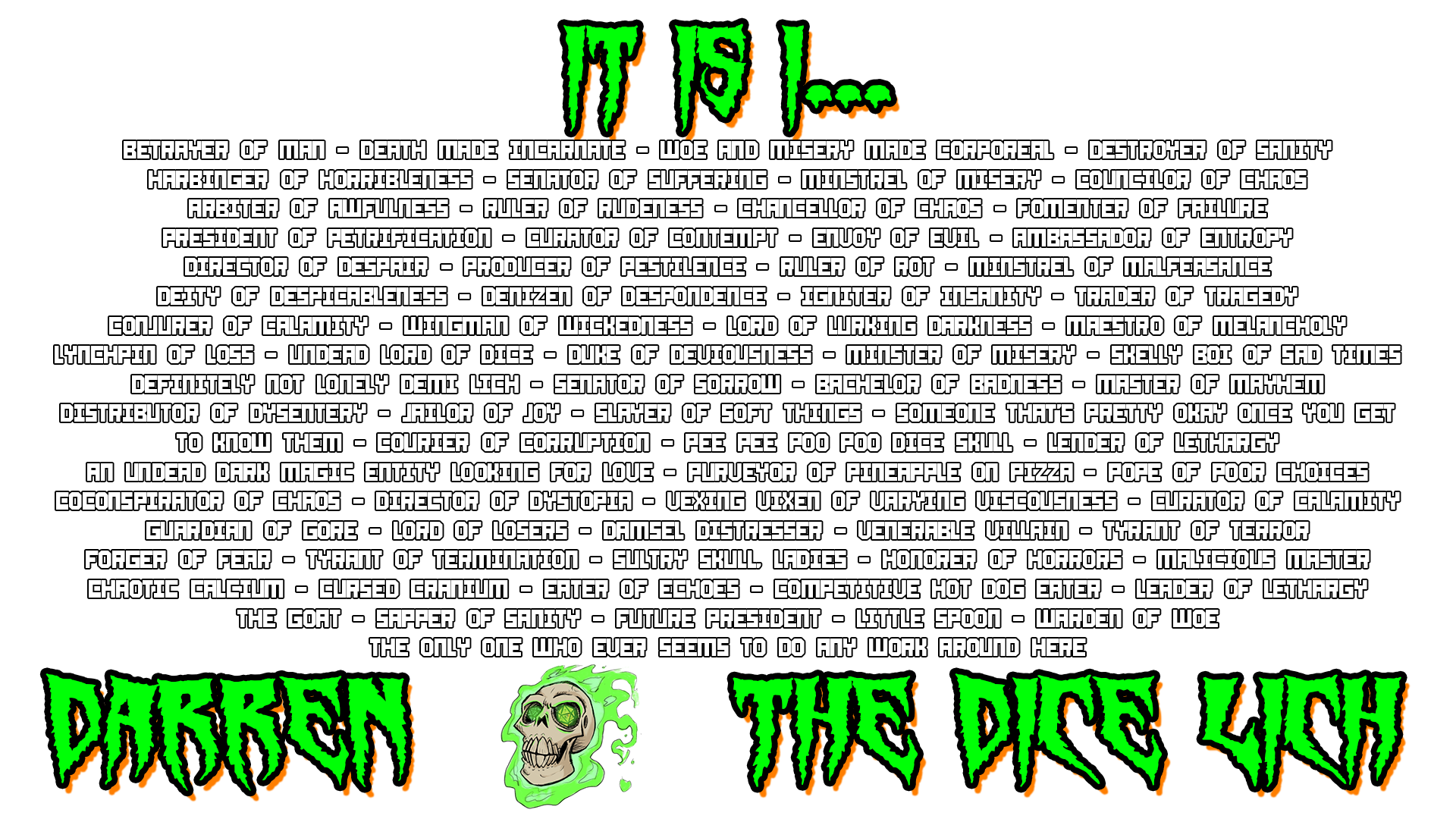 Darren The Dice Lich Mug