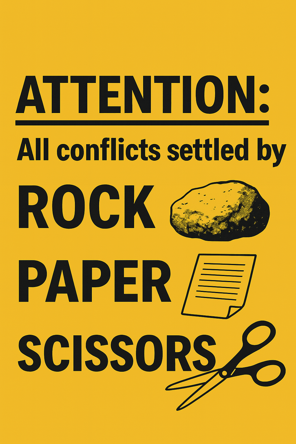 Counseling Sign - Rock Paper Scissors Bundle (3 Designs)