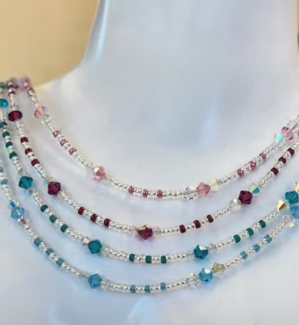 Pop of Color Beaded Necklaces
