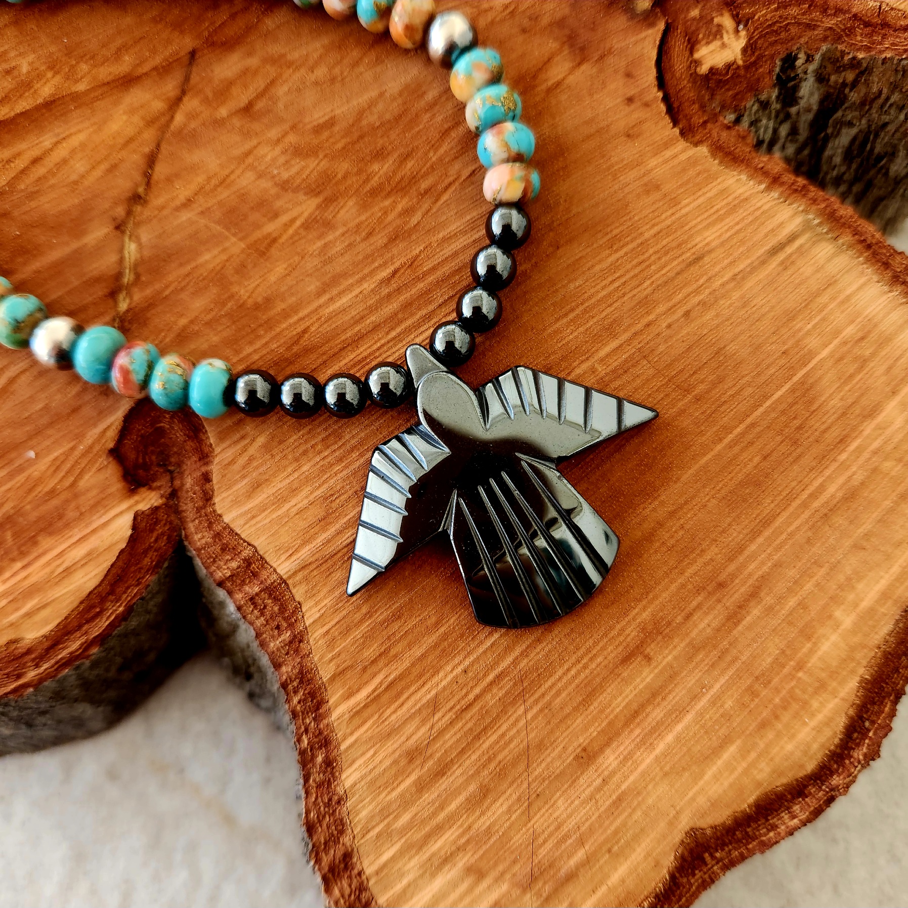 Native American Inspired Eagle Necklace