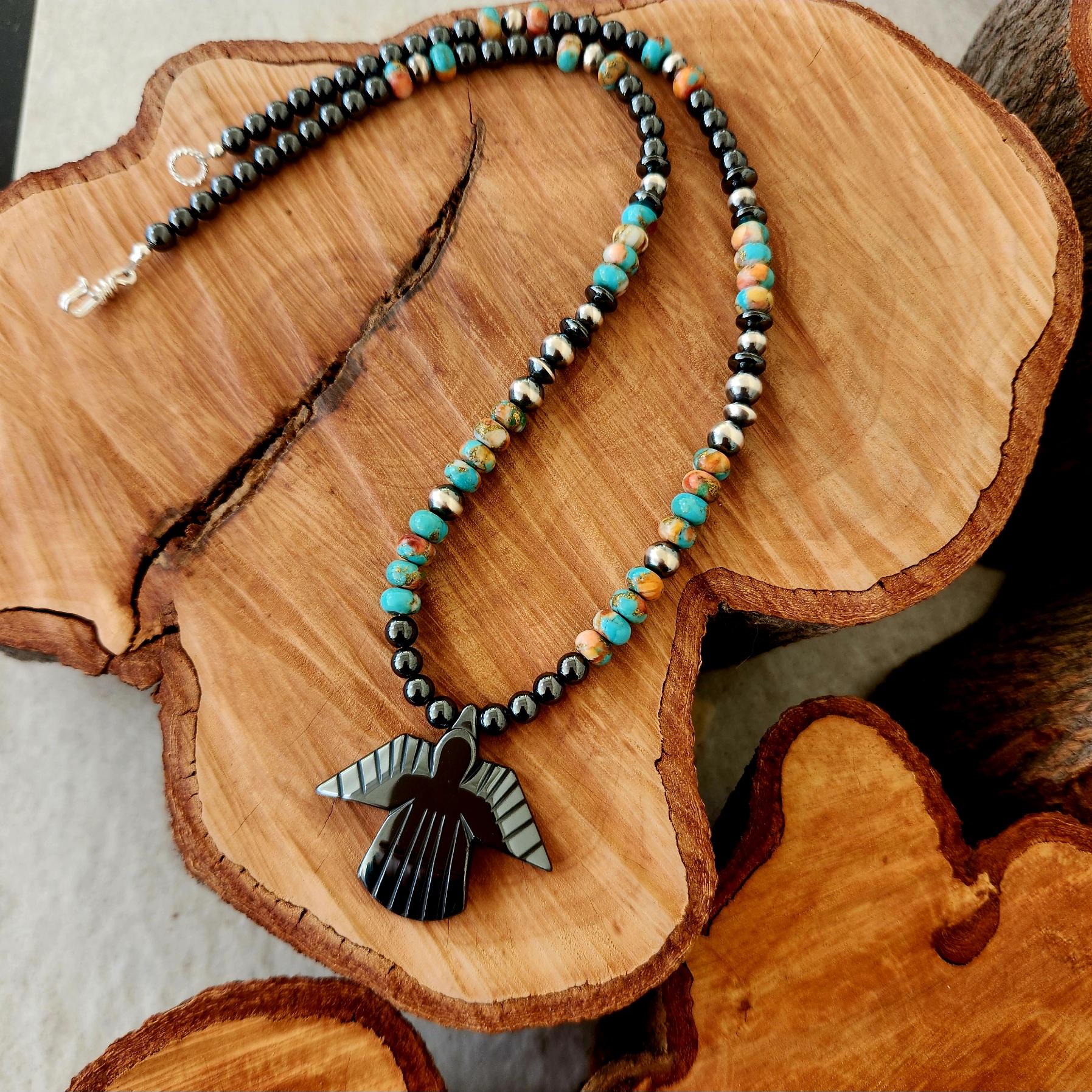 Native American Inspired Eagle Necklace