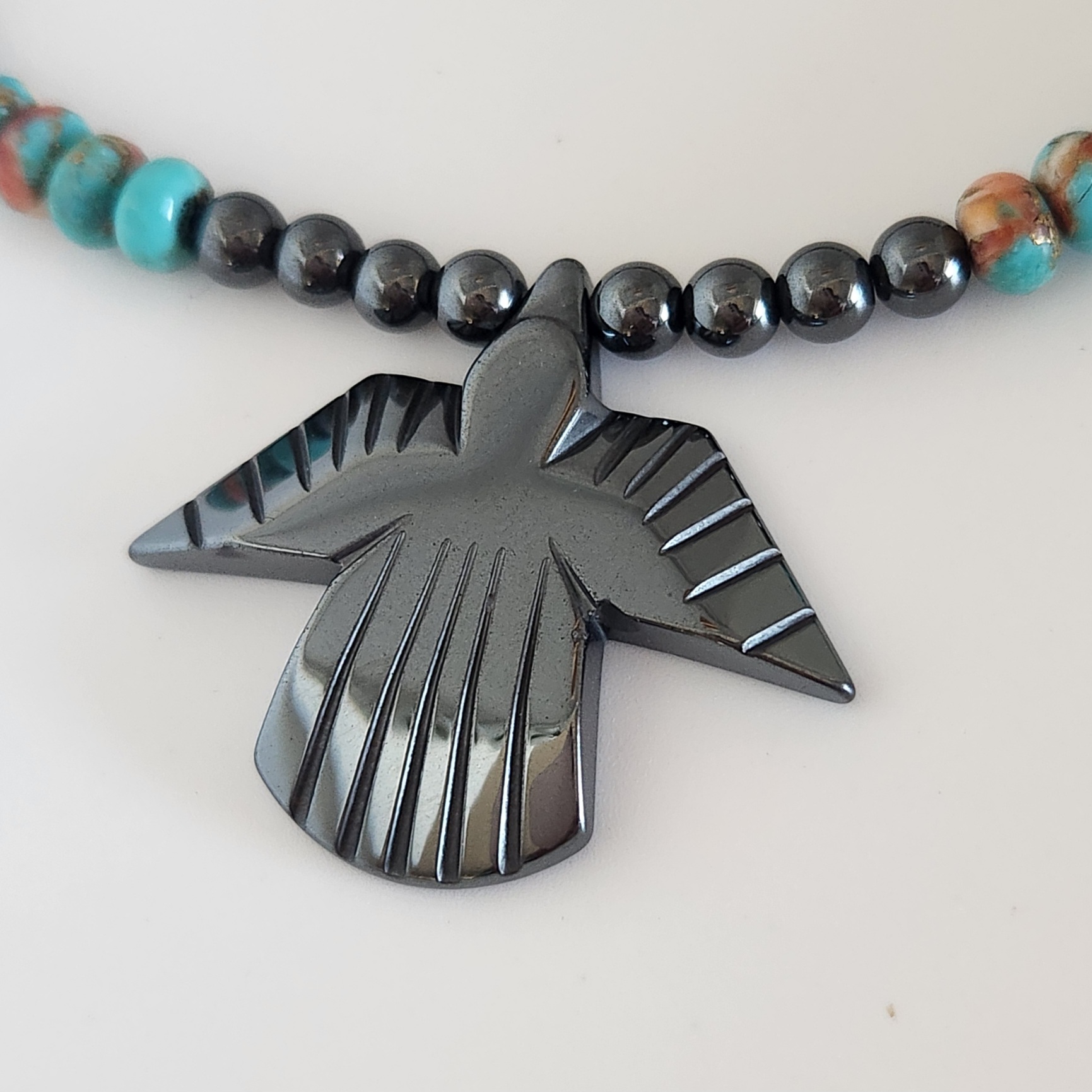 Native American Inspired Eagle Necklace