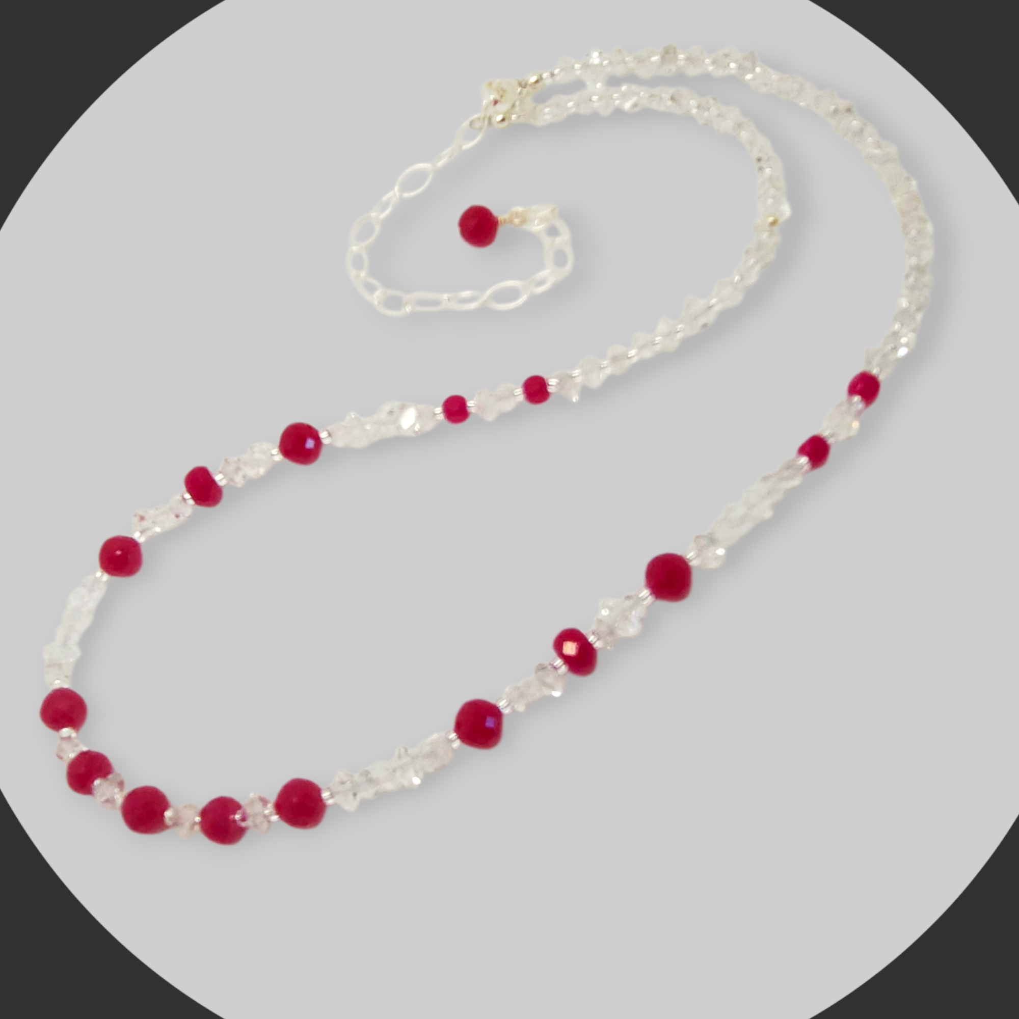 Twinkle & Ruby: Herkimer Charm