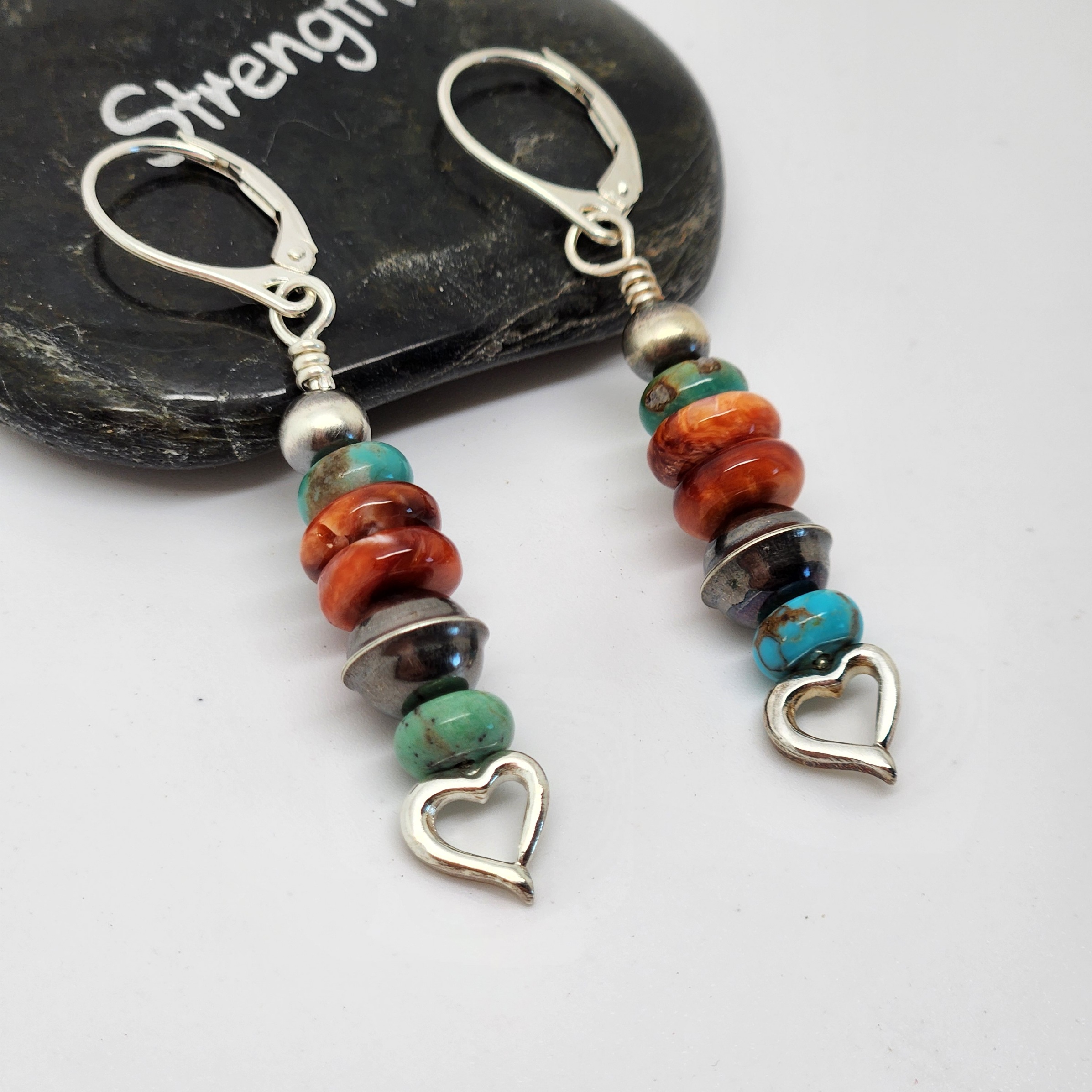 Navajo Pearl Earrings