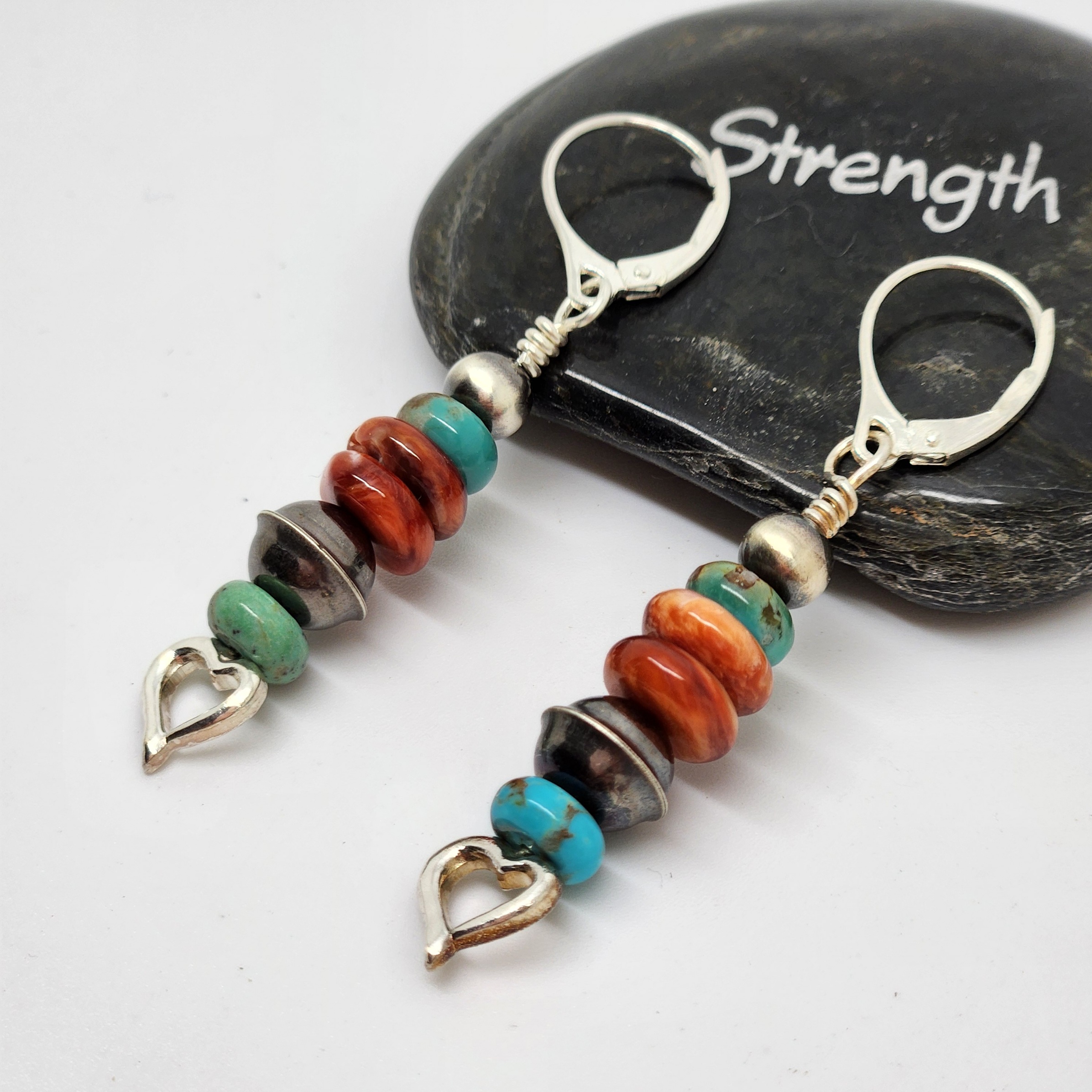 Navajo Pearl Earrings