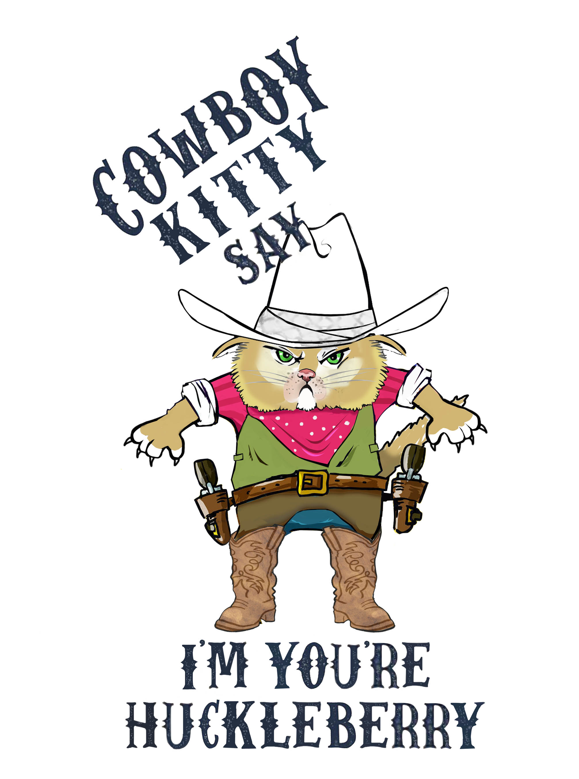 Cowboy Kitty T-Shirt
