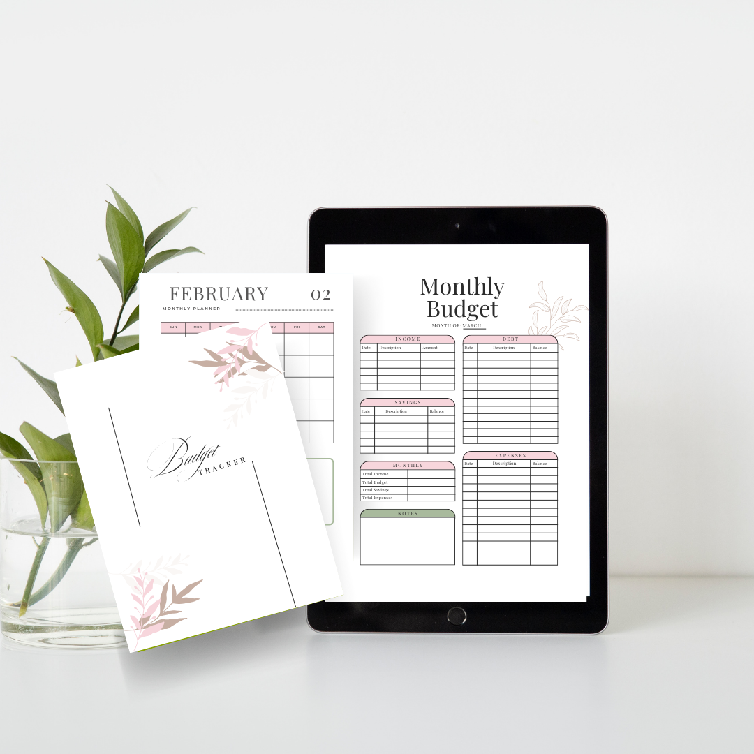 PDF Printable Budget Tracker 