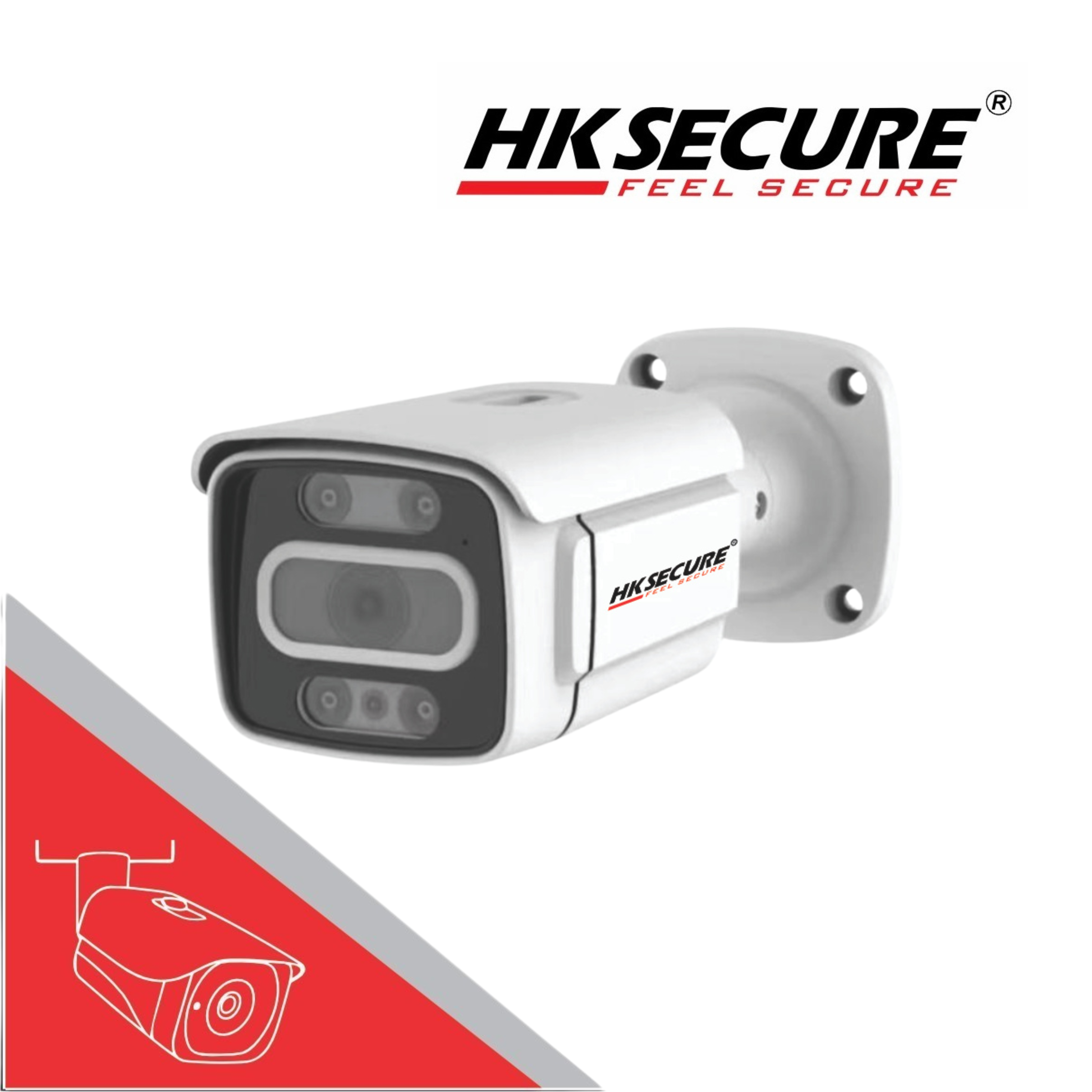 HK Secure 5MP IP Bullet Camera