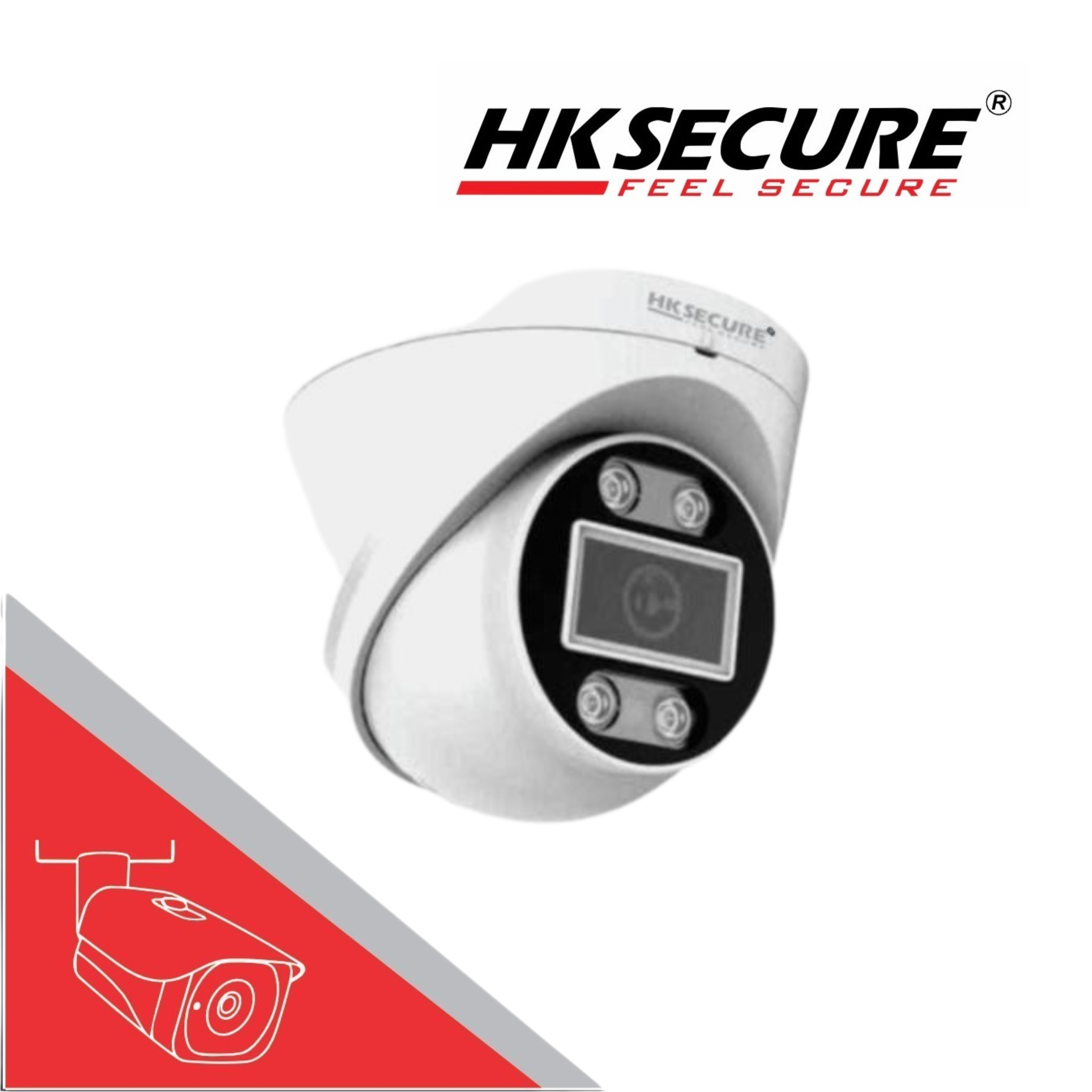 HK Secure 5MP IP Dome Camera
