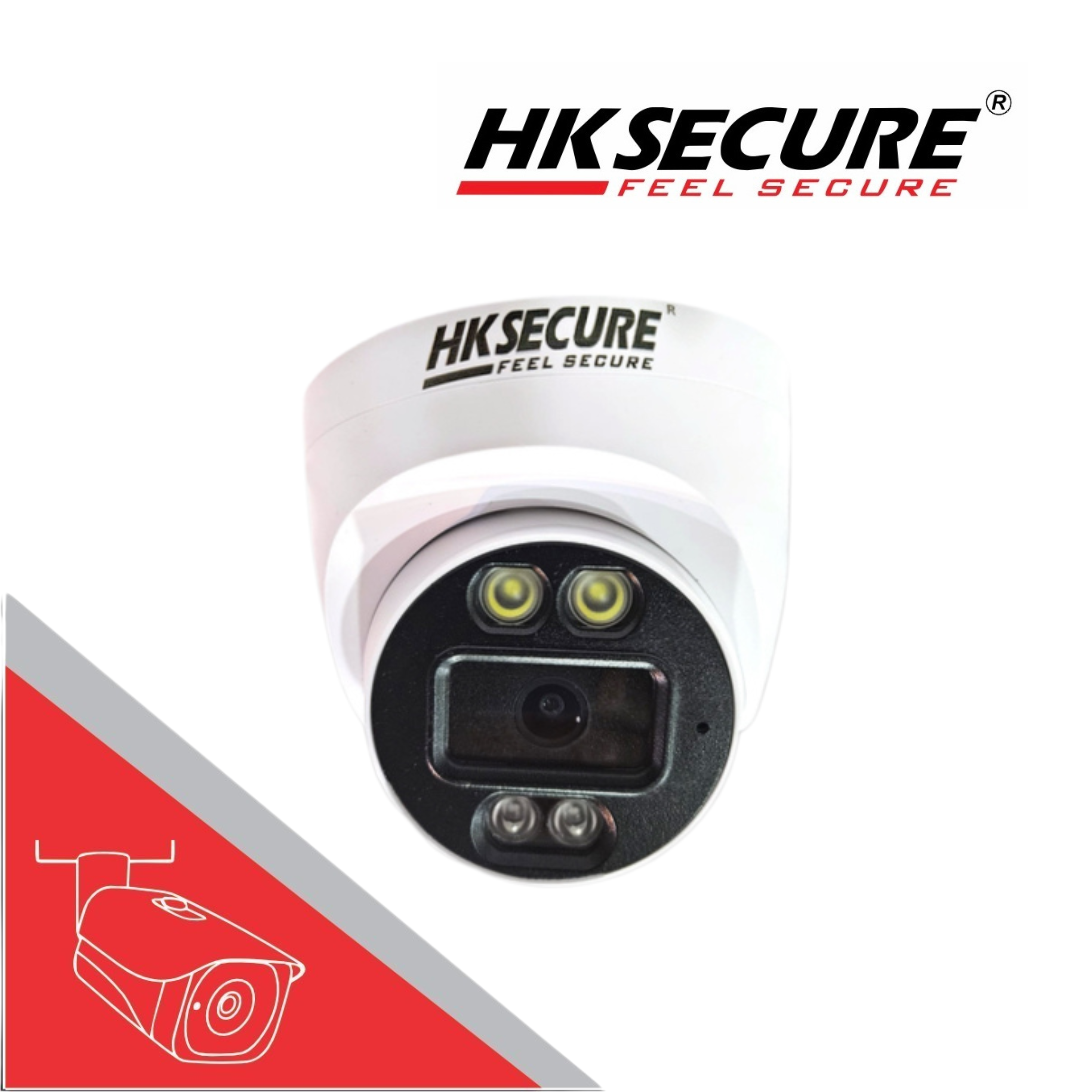 HK Secure ECO 5MP IP Dome Camera