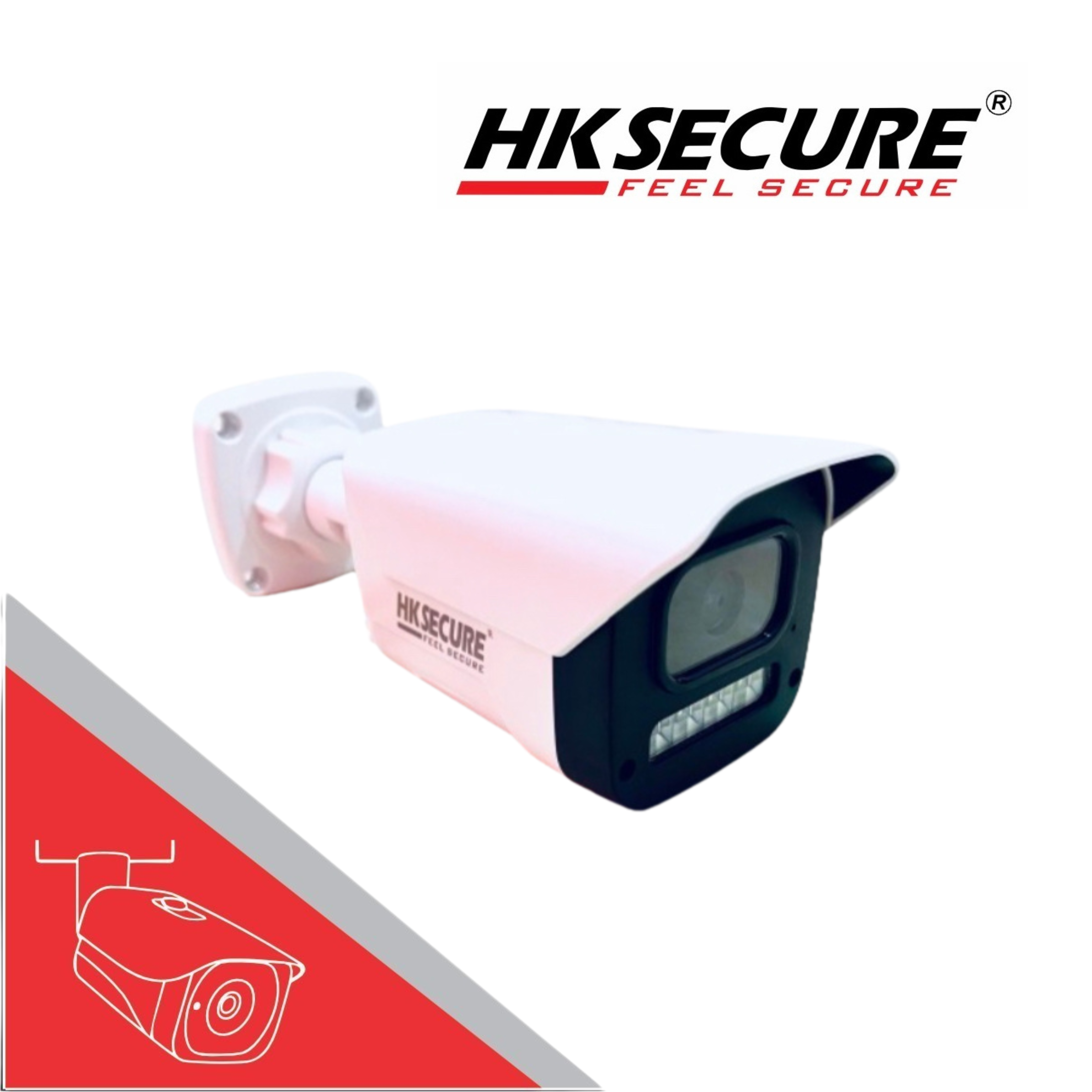 HK Secure 3MP HD Bullet Camera