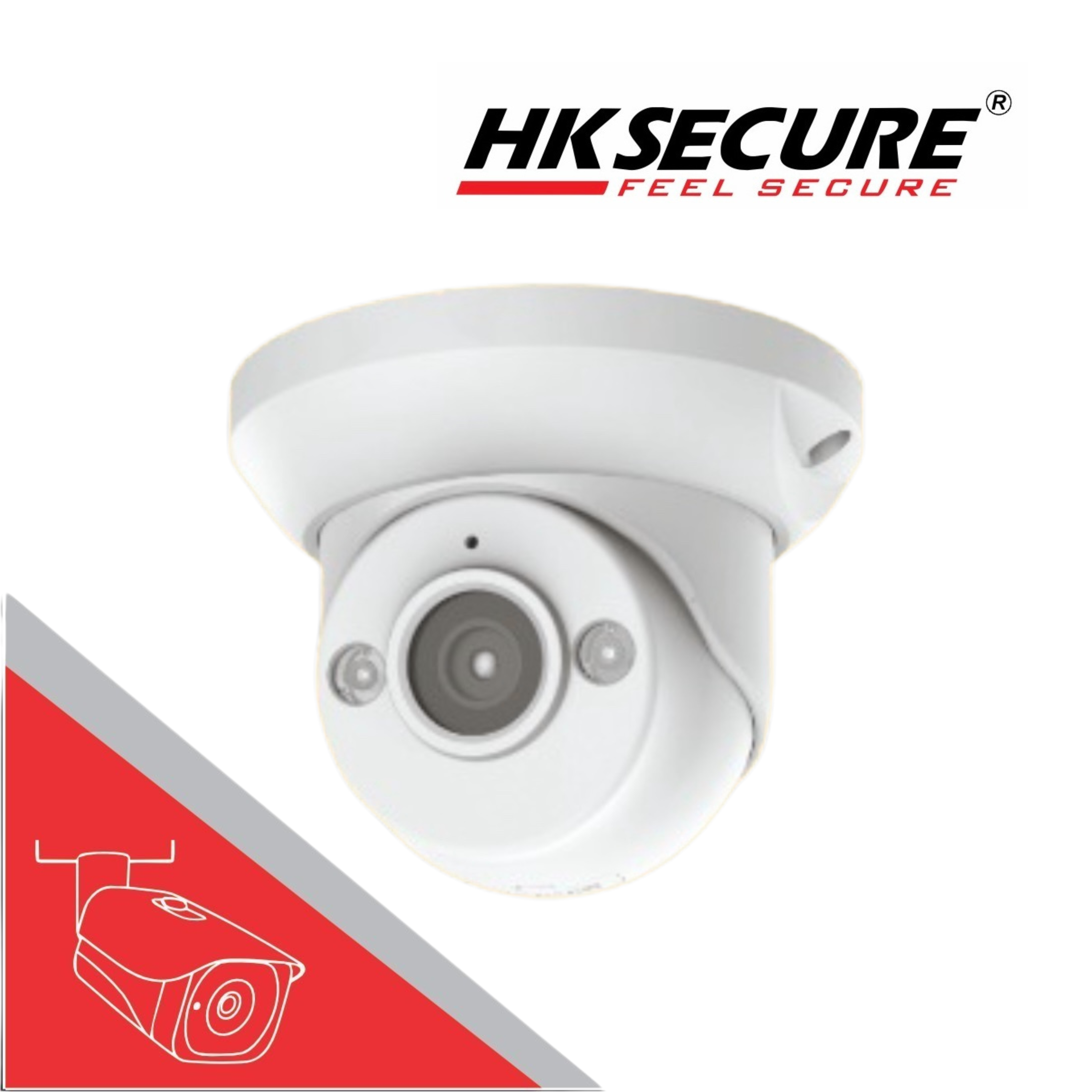 HK Secure 4G/5G Smart Dome Camera
