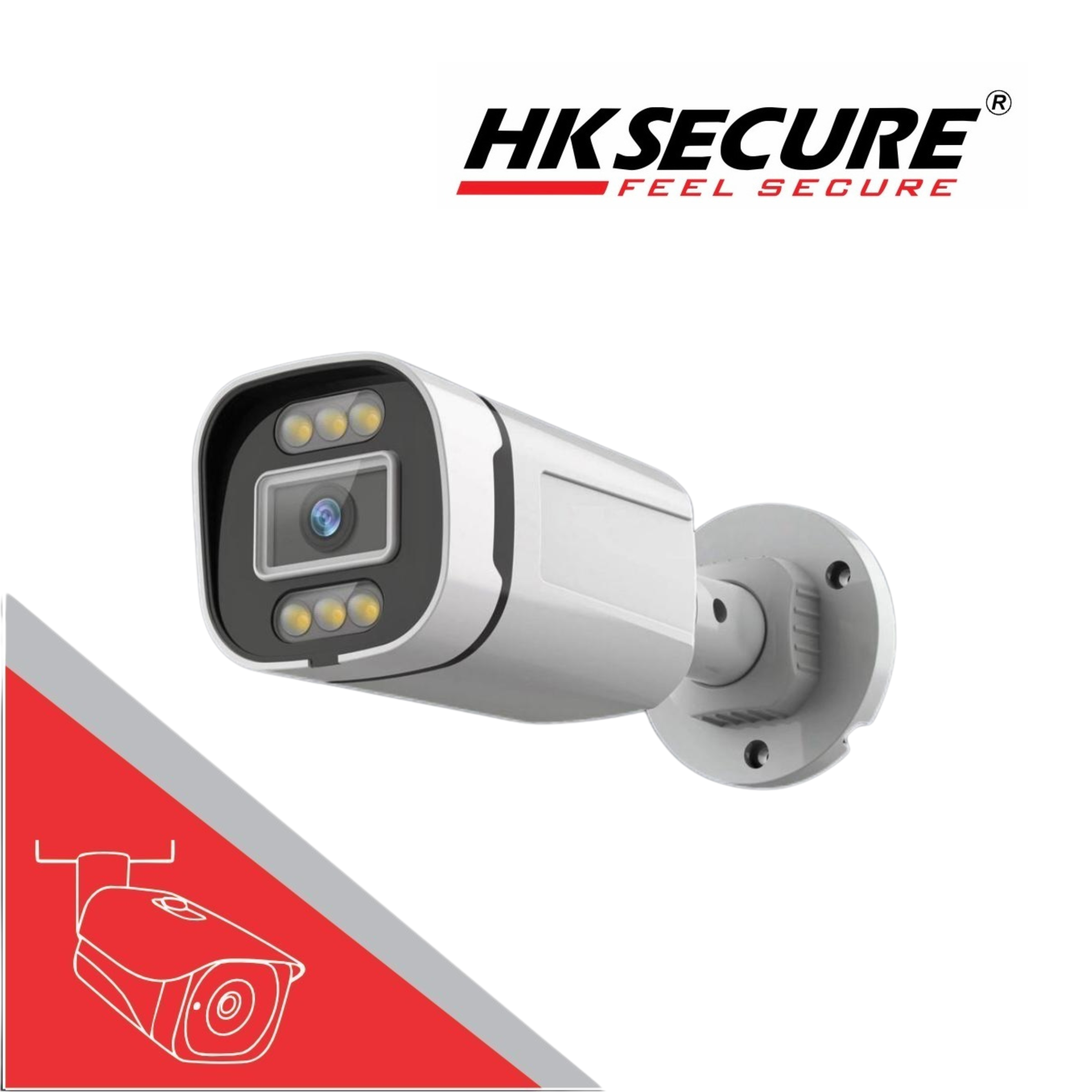 HK Secure ECO 5MP IP Bullet Camera