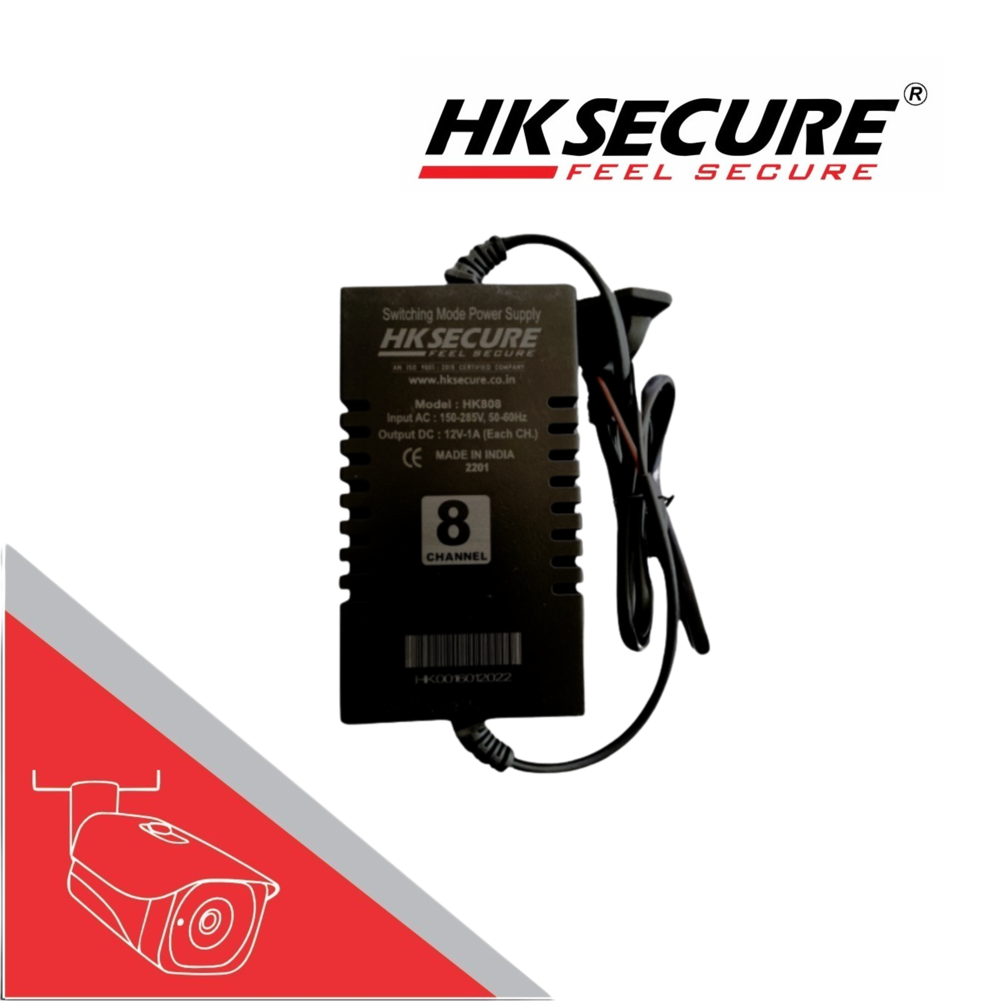 HK Secure 8 Channel Power Supply
