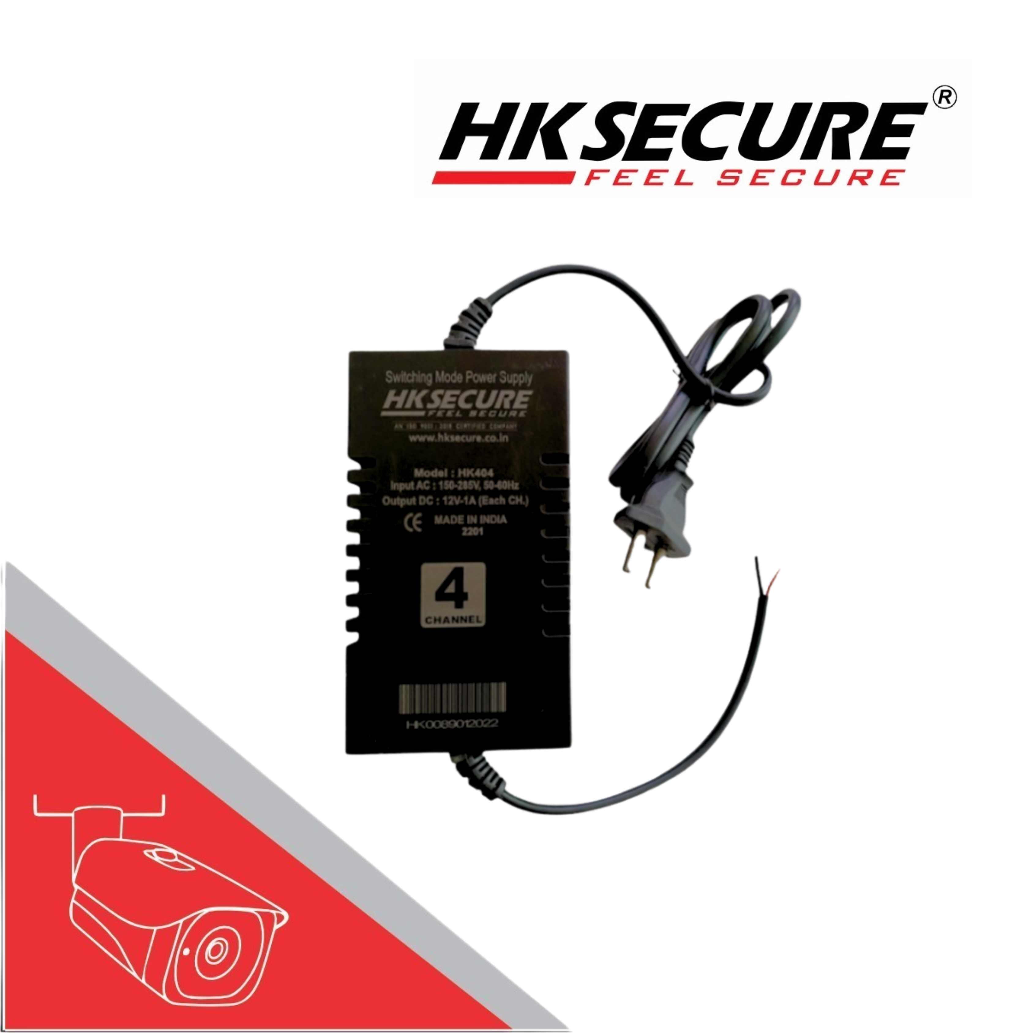 HK Secure 4 Channel Power Supply