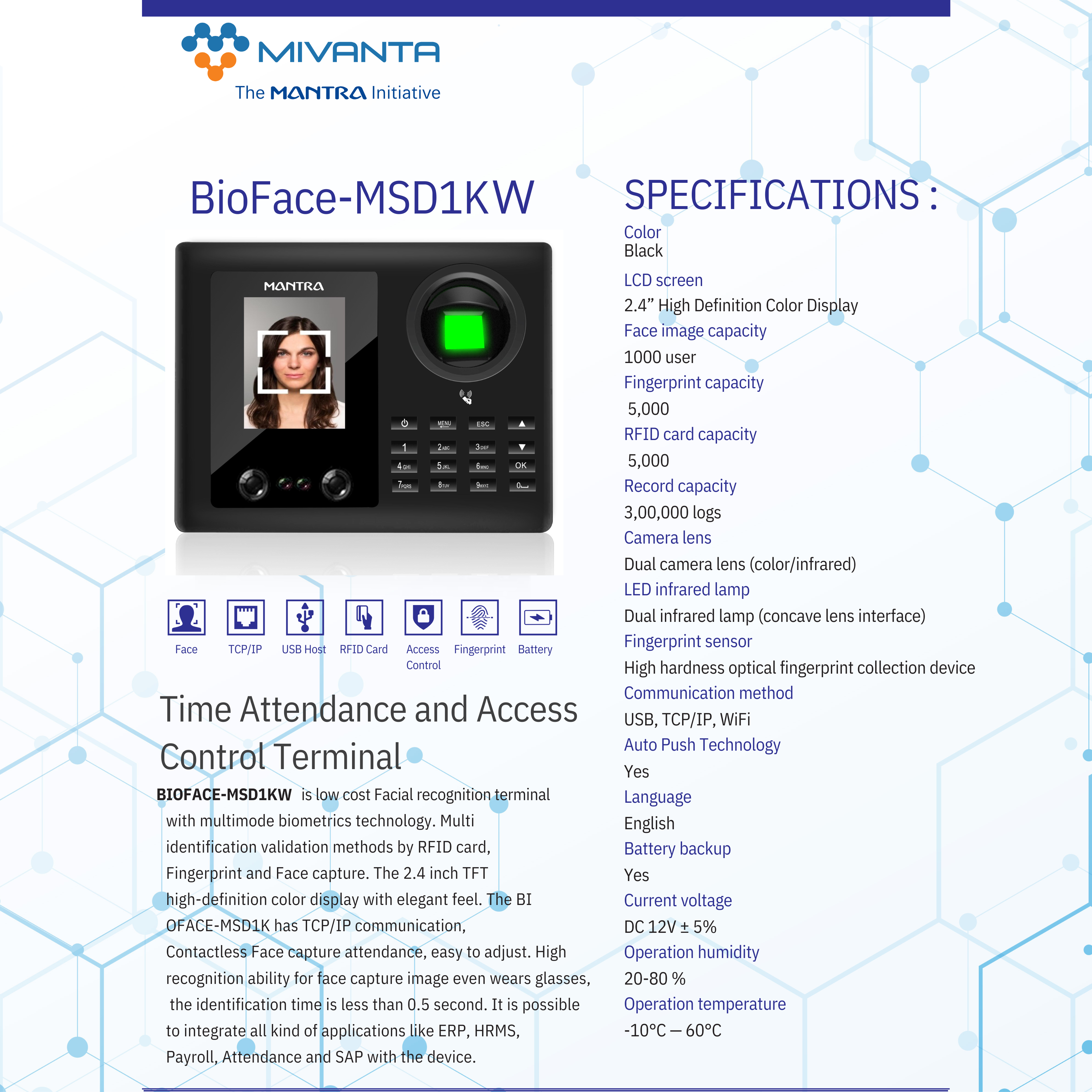 BioFace-MSD-1KW