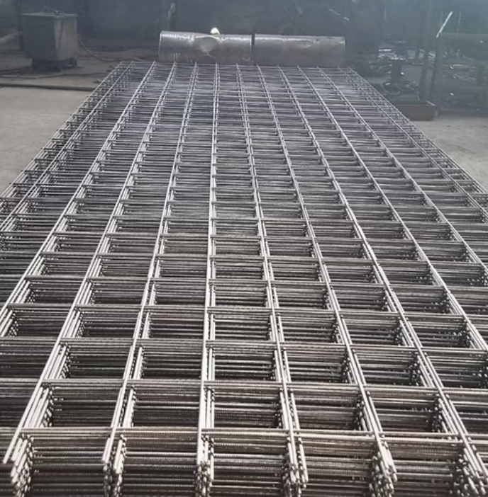 SL62 SL72 SL82 SL92 Ribbed Reinforcing Concrete Steel BRC Welded Wire Mesh