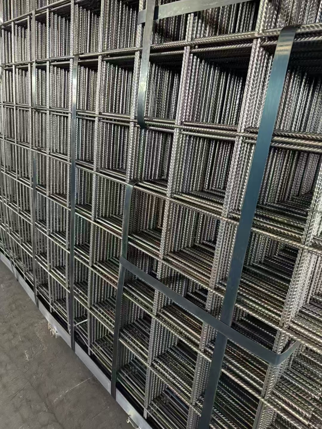 SL62 SL72 SL82 SL92 Ribbed Reinforcing Concrete Steel BRC Welded Wire Mesh