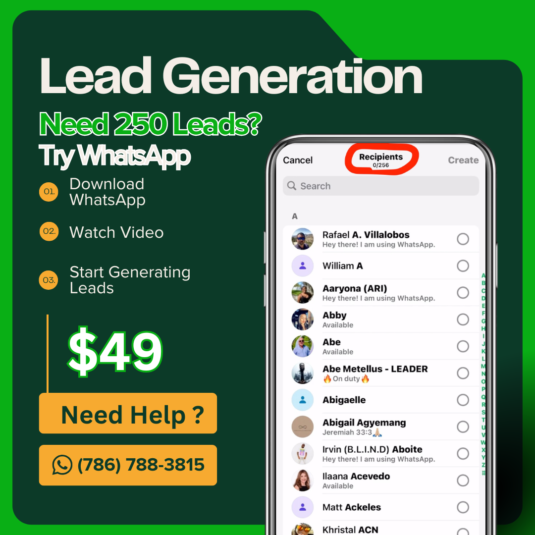 Lead Generation Service