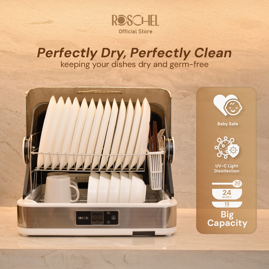 Roschel UV Dish Sterilizer 52 Liter