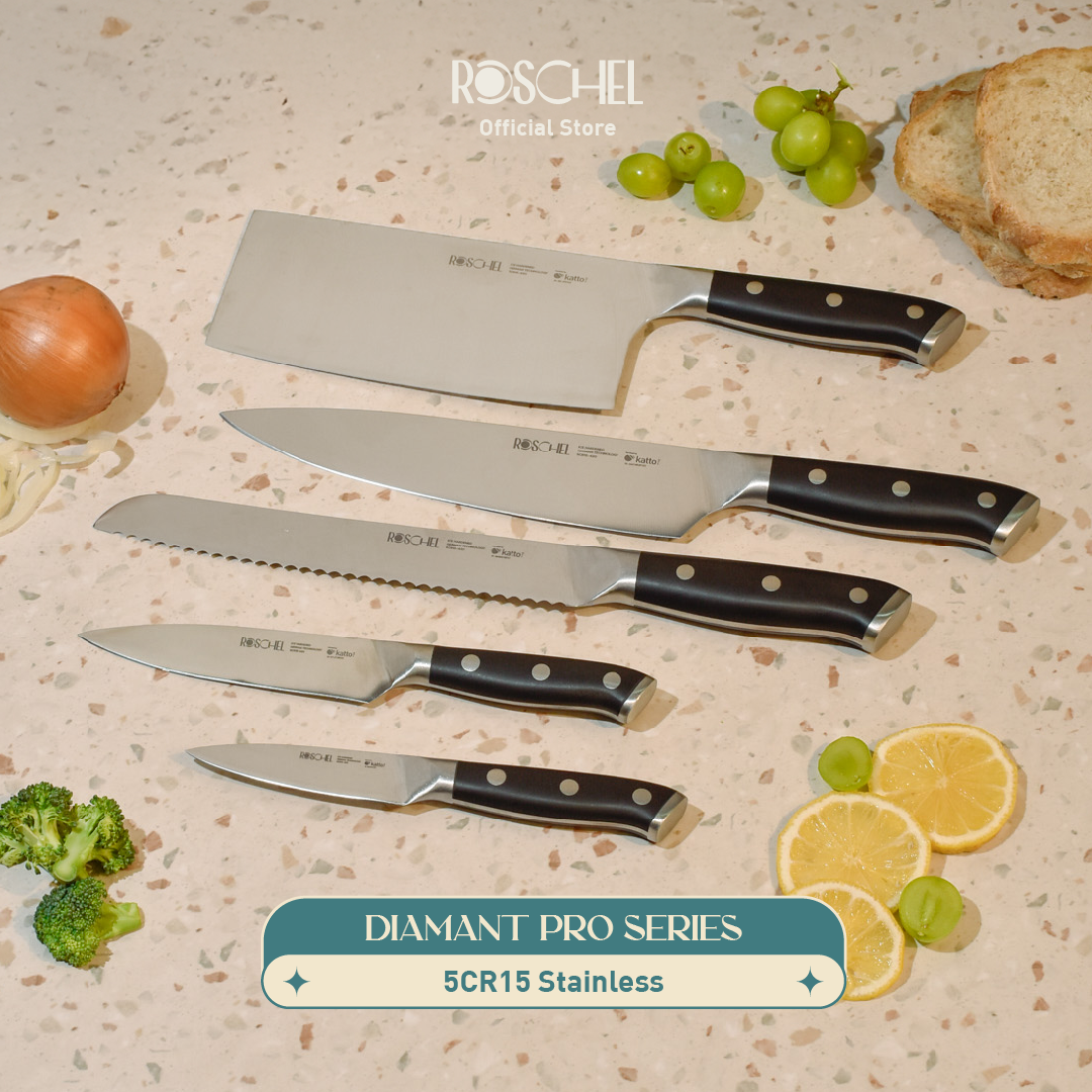 Roschel x Katto Diamant Knife Pro Series Stainless Steel 5CR15