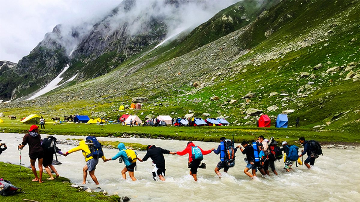 Hampta Pass Trek & Chandratal Expedition