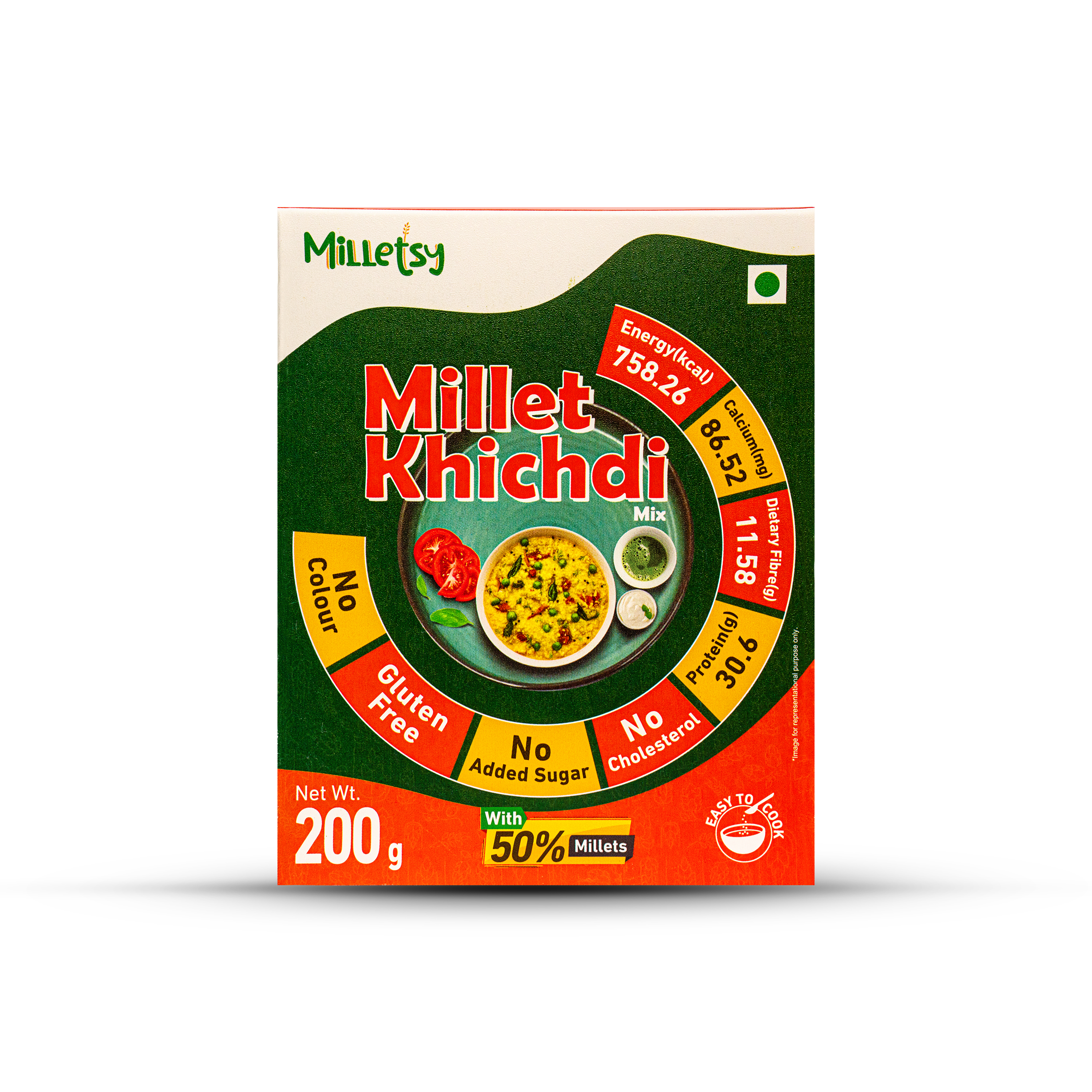 Milletsy Millet Khichdi Mix (Activated) 