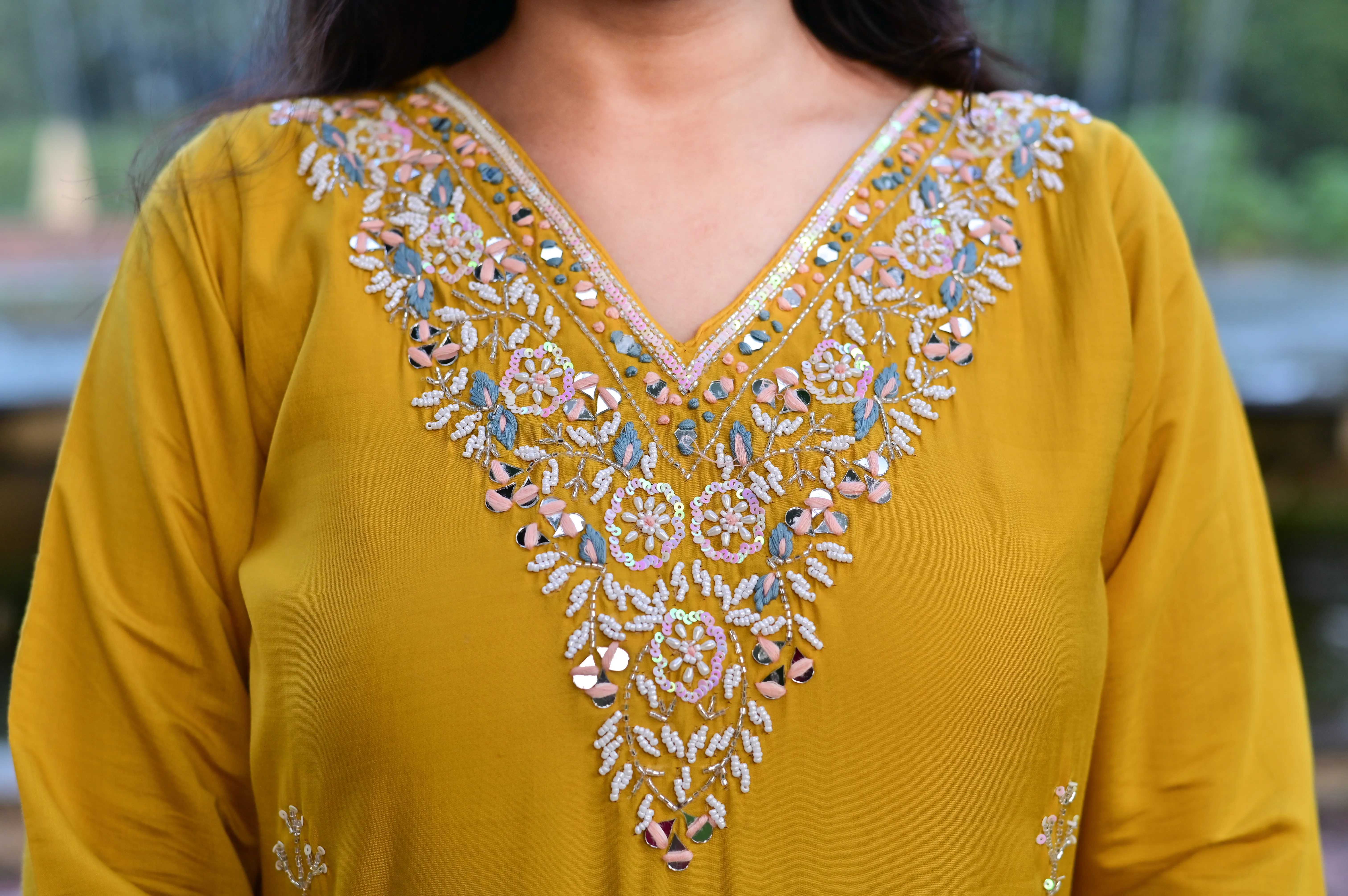 Sunshine Yellow 3-Piece Kurta Suit