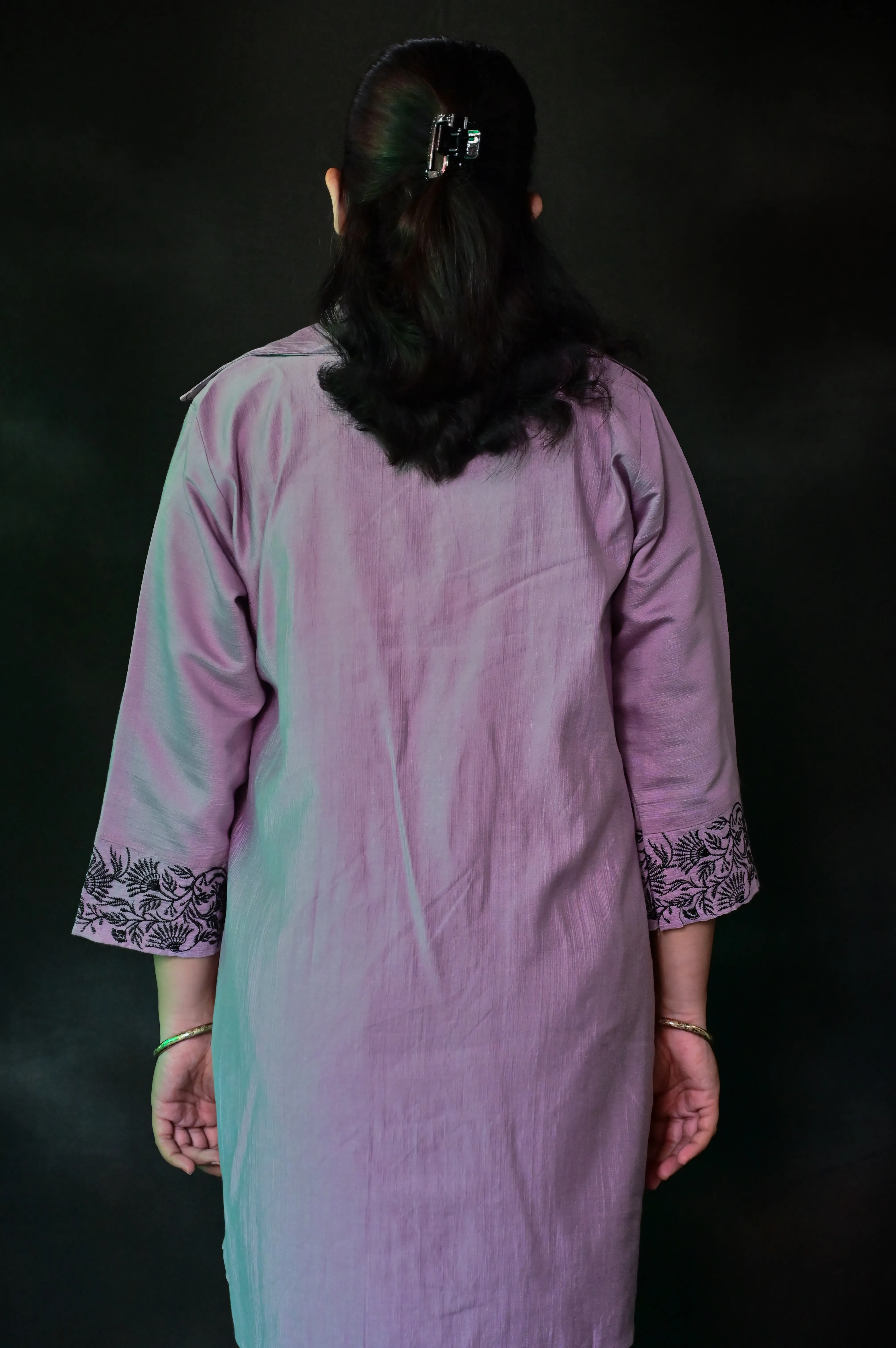 Embroidered Soft Muslin Co-Ord Set