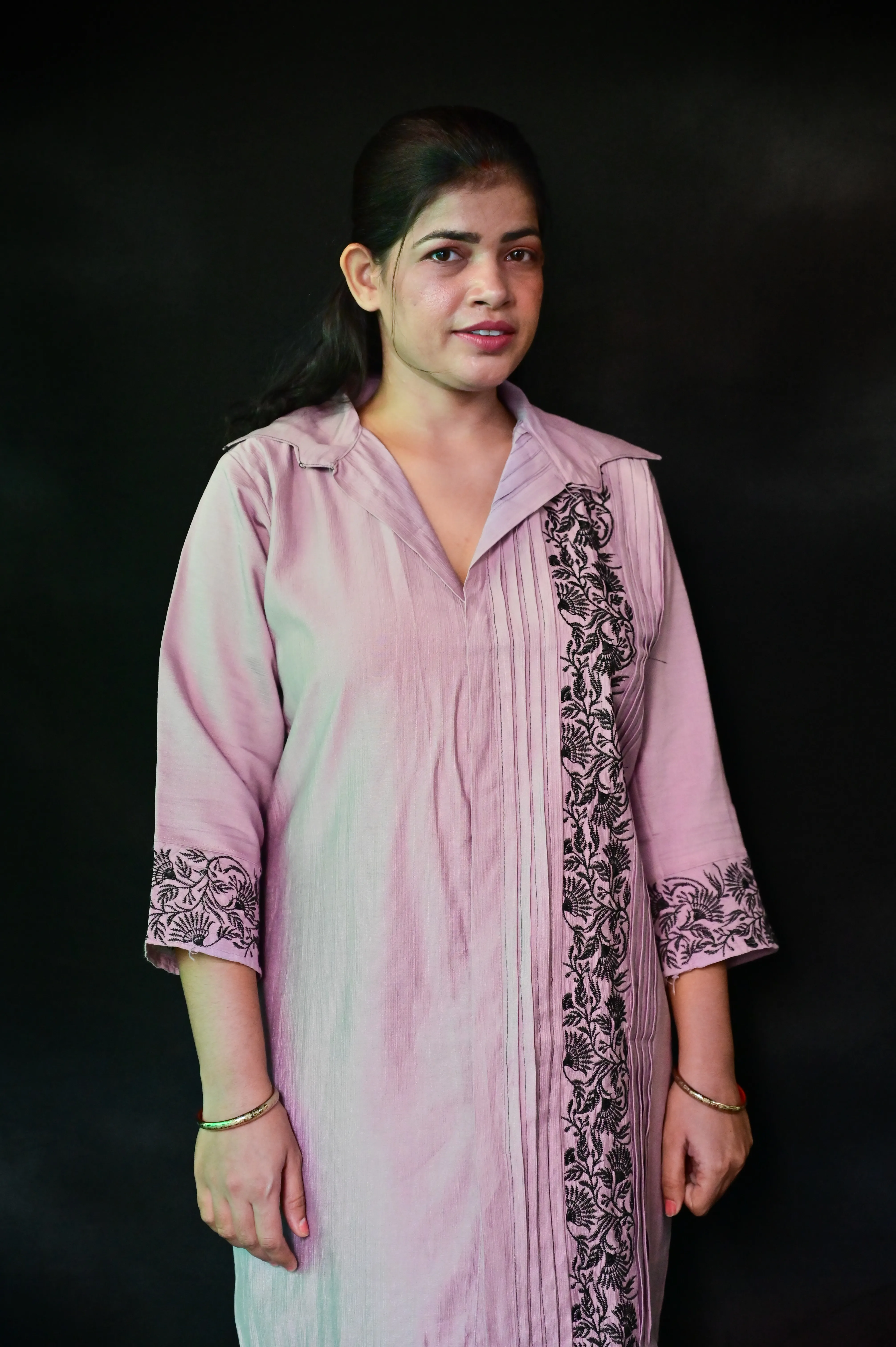 Embroidered Soft Muslin Co-Ord Set