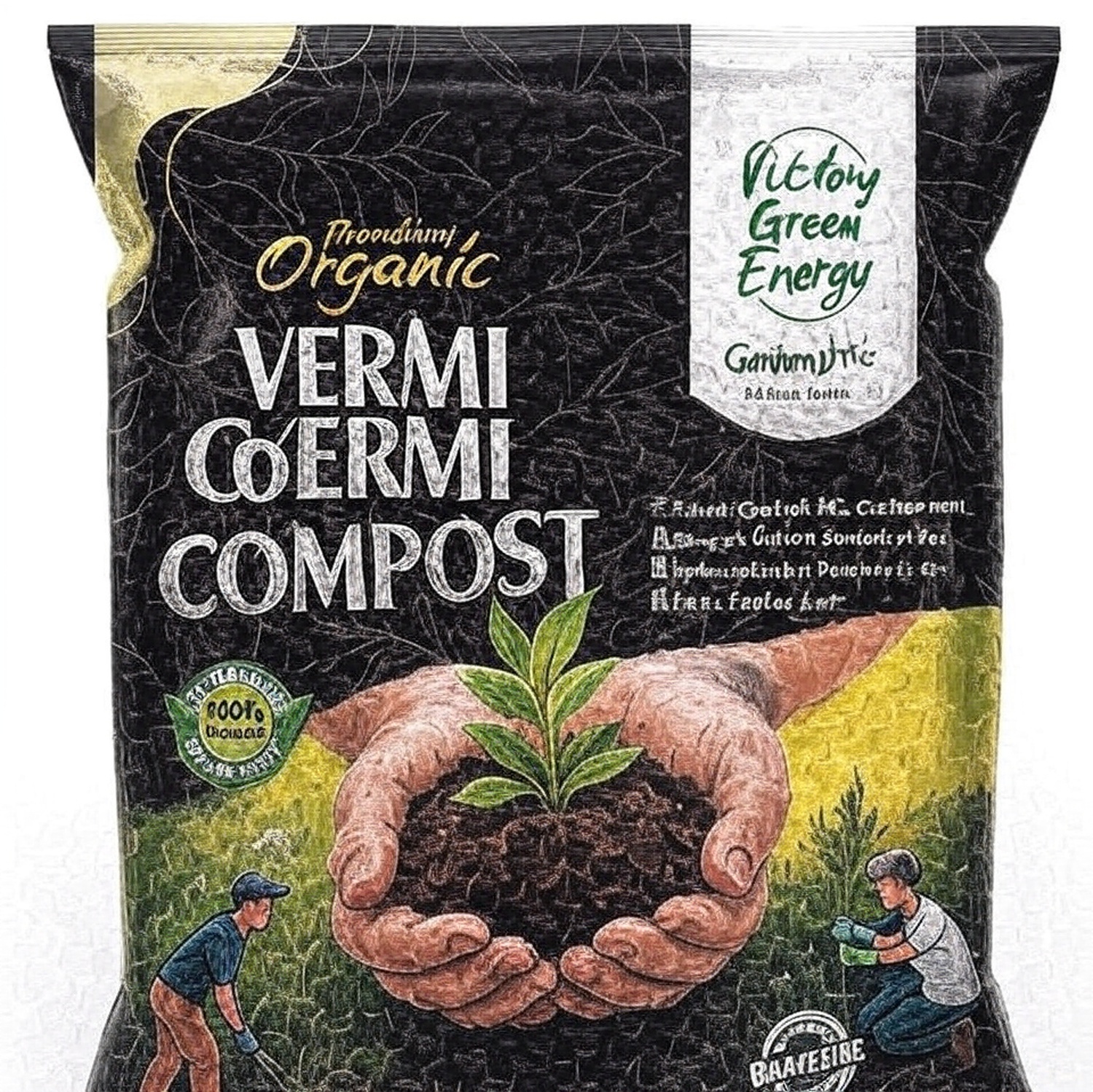 Organic 2Kg Vermi compost Fertilizer